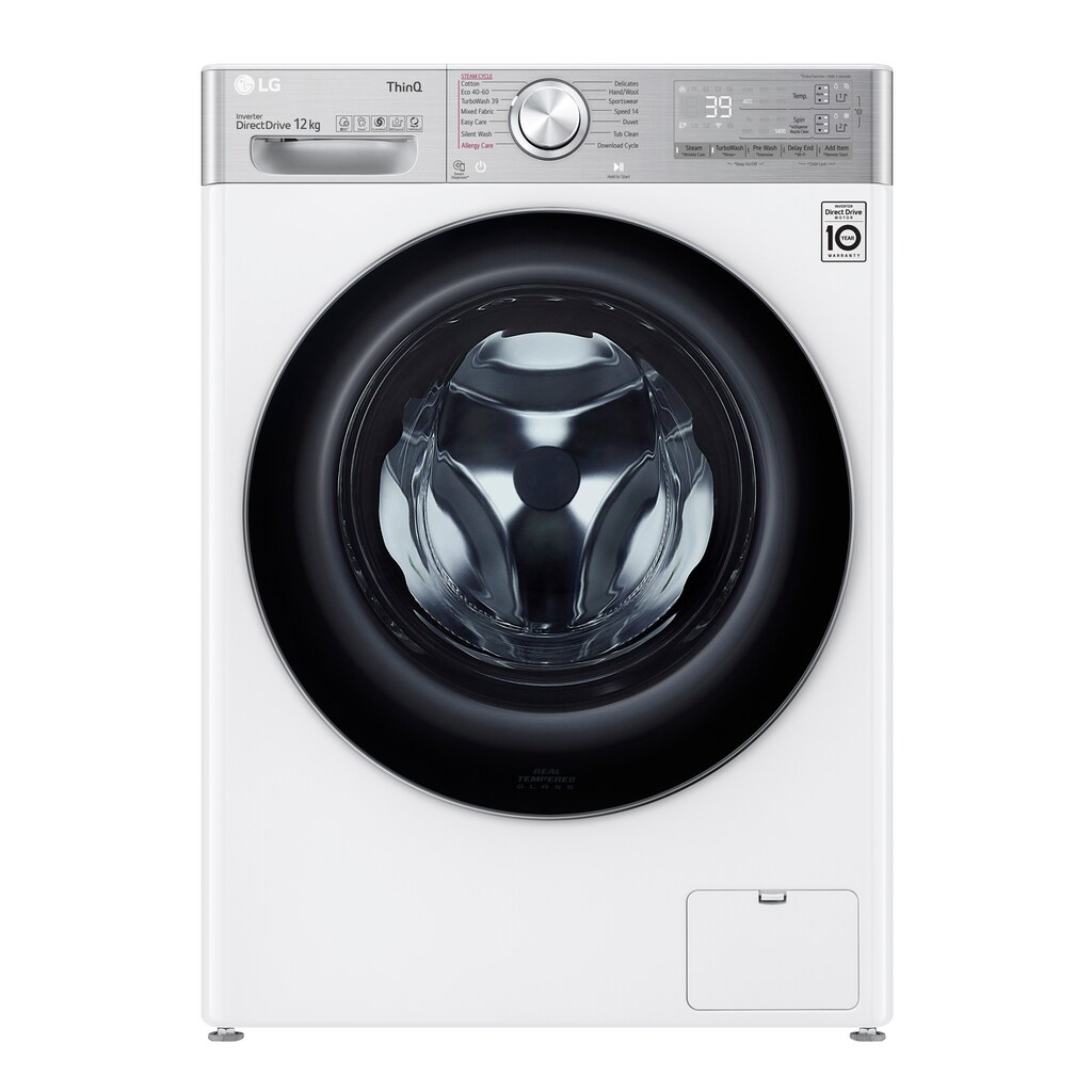 LG Waschmaschine, F4WV912AT, 12 kg, 1400 U/min