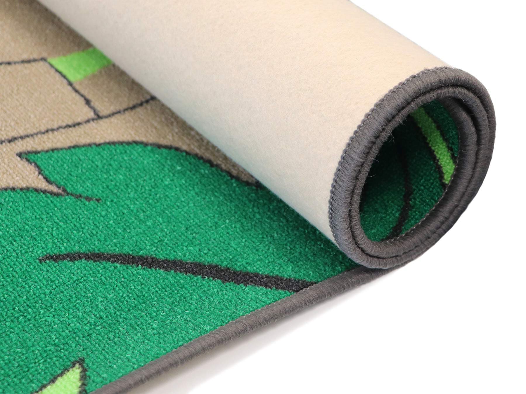 Primaflor-Ideen in Textil Kinderteppich »JUNGLE, Made in Belgium«, rechteckig, 5 mm Höhe, Motiv Dschungel Tiere, Kinderzimmer