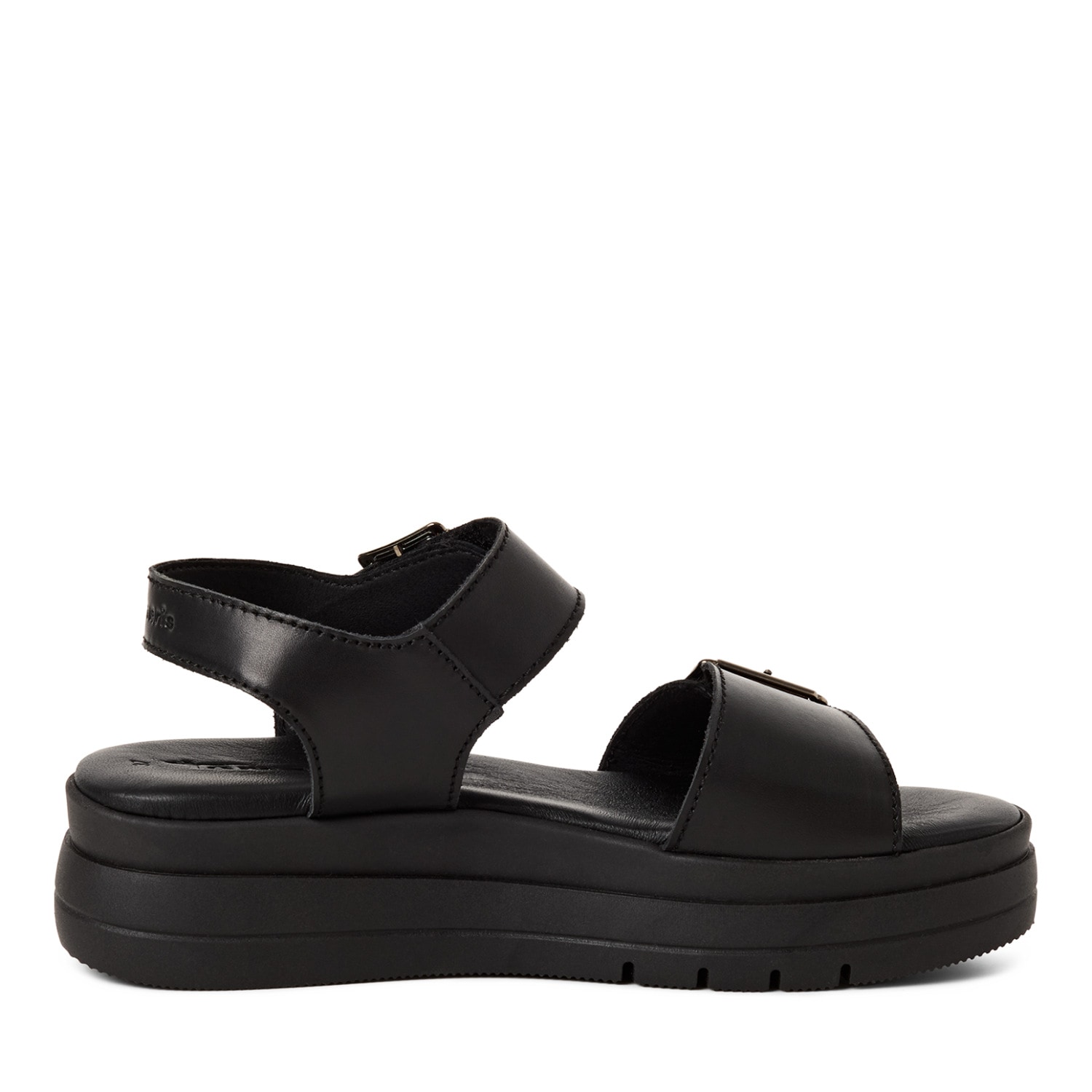 Tamaris Sandalette  Plateau, Riemchensandale, Sommerschuh mit Logoschriftzug