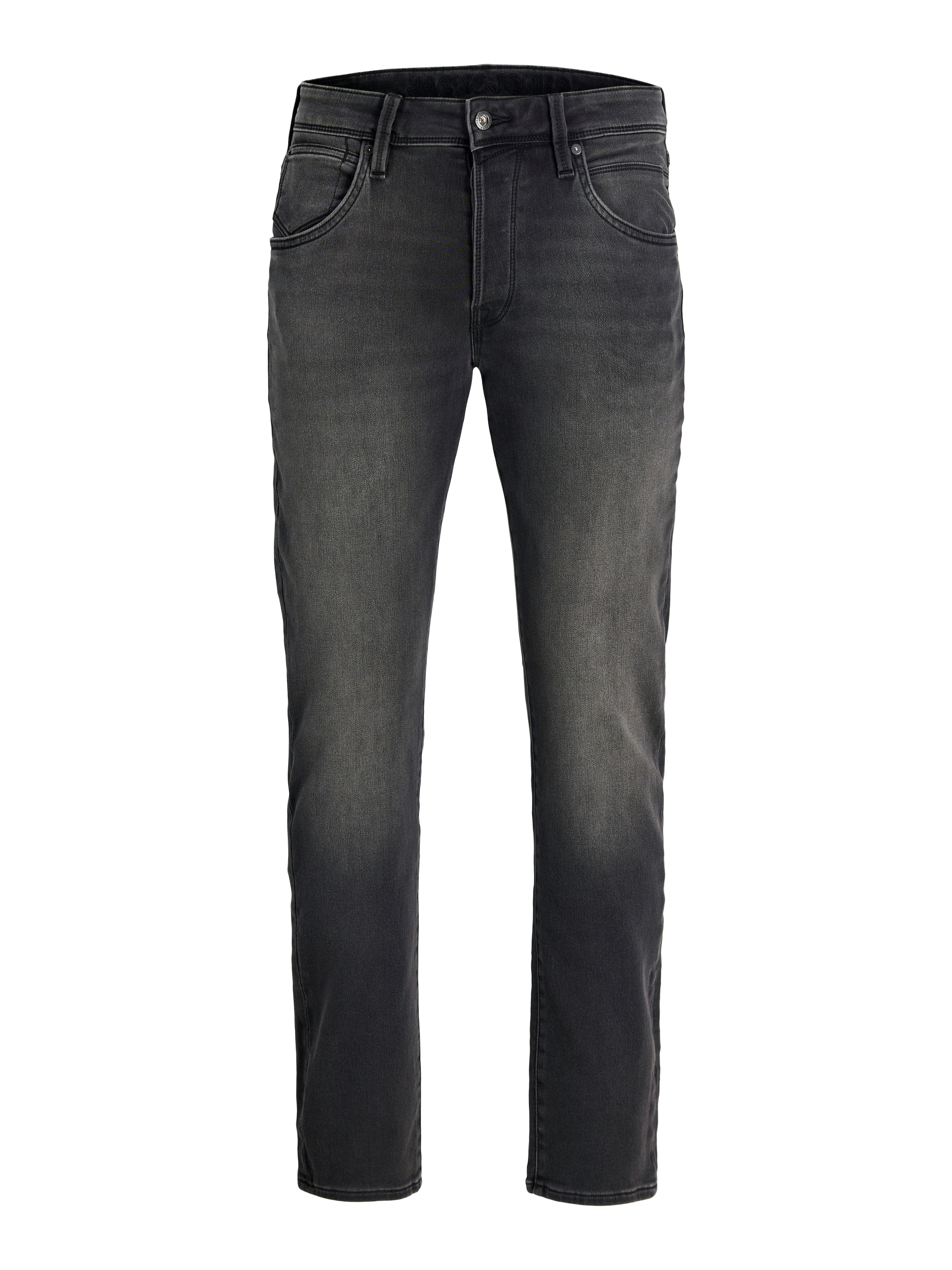Jack & Jones Tapered-fit-Jeans »JJIMIKE mit Stretch, Used-Look und bequemer Passform« mit Abriebeffekten