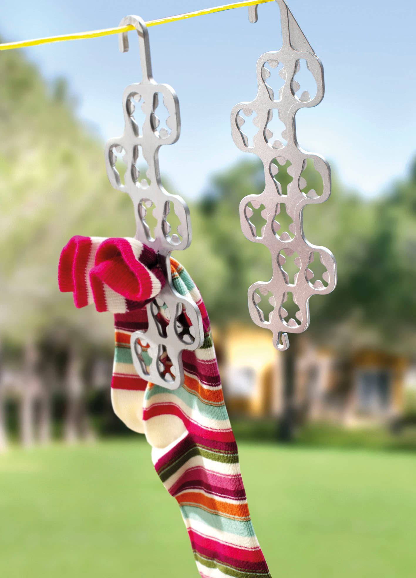 Ruco Wäscheklammern »Sockensortierer, 5er Set« 5 Stk. tlg. Sockenclips, Sockenklammern, Wäscheklammern, Made in Germany