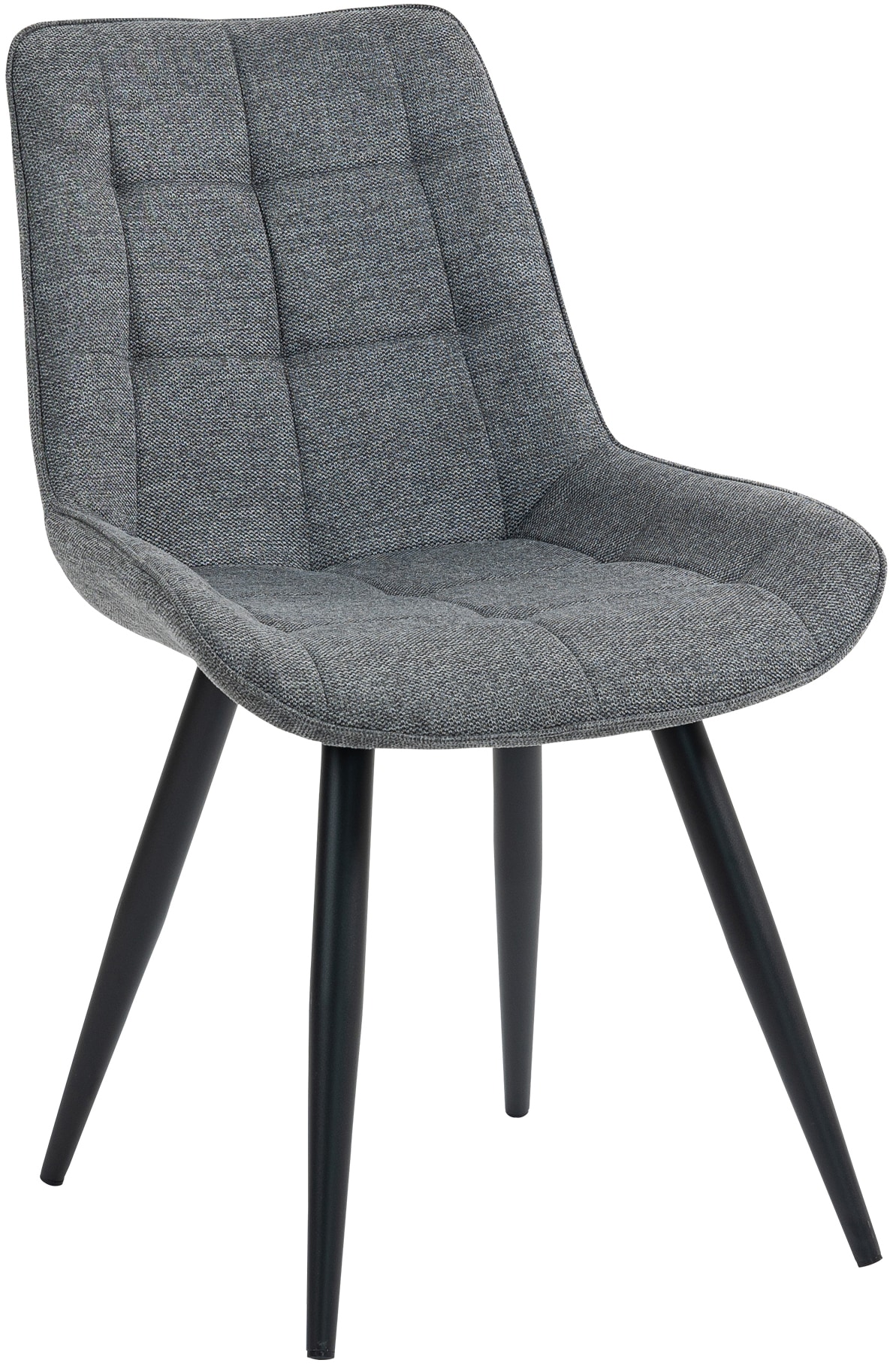 Duo Collection Esszimmerstuhl »Iris Esszimmerstuhl, 4er-Set«, (Set), 4 St., Webstoff, robuster Stoffbezug, gesteppte Polsterung, bis 110 kg belastbar