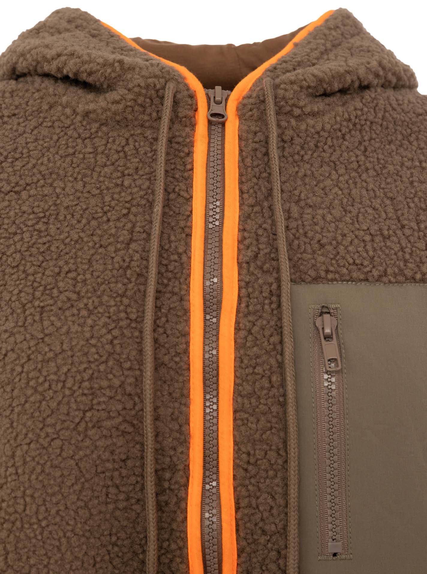 Zwillingsherz Fleecejacke »"Classic"« mit Kapuze kuschelig weich, mit Taschen, Kapuze, Kontrastdetails