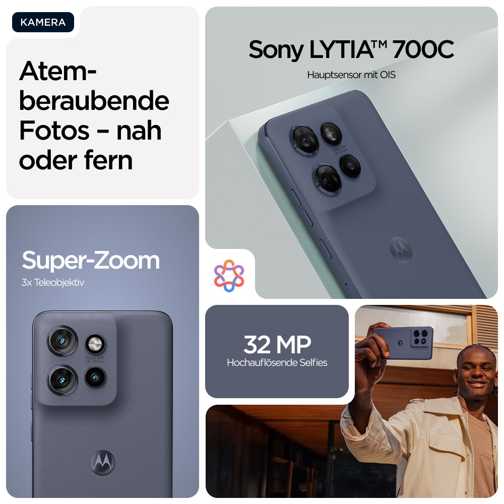 Motorola Smartphone »edge 60 neo« Pantone Grisaille