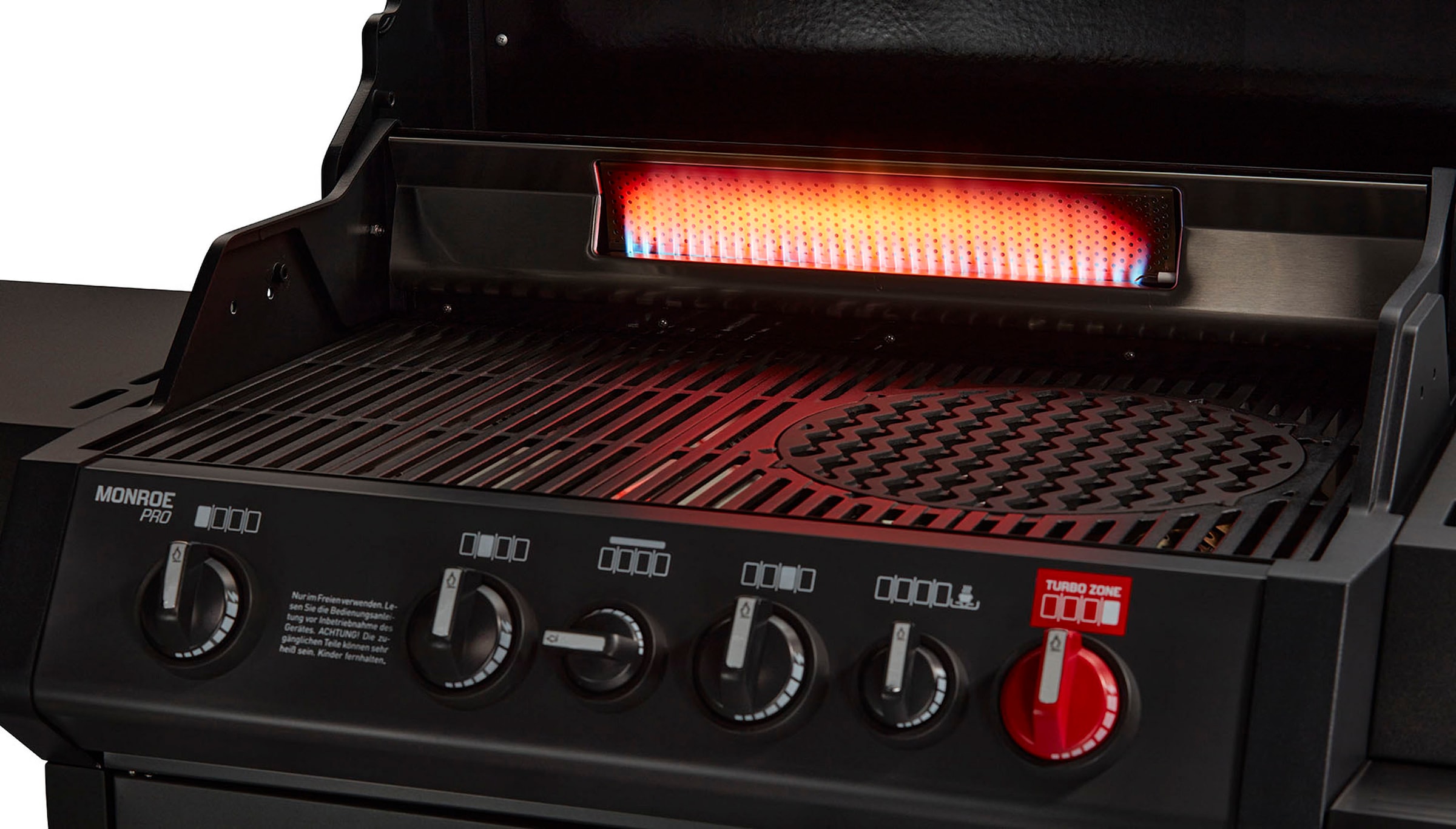 Enders® Gasgrill »Monroe Pro 4 SIK Turbo Shadow«, BxH: 153,5x118,5 cm