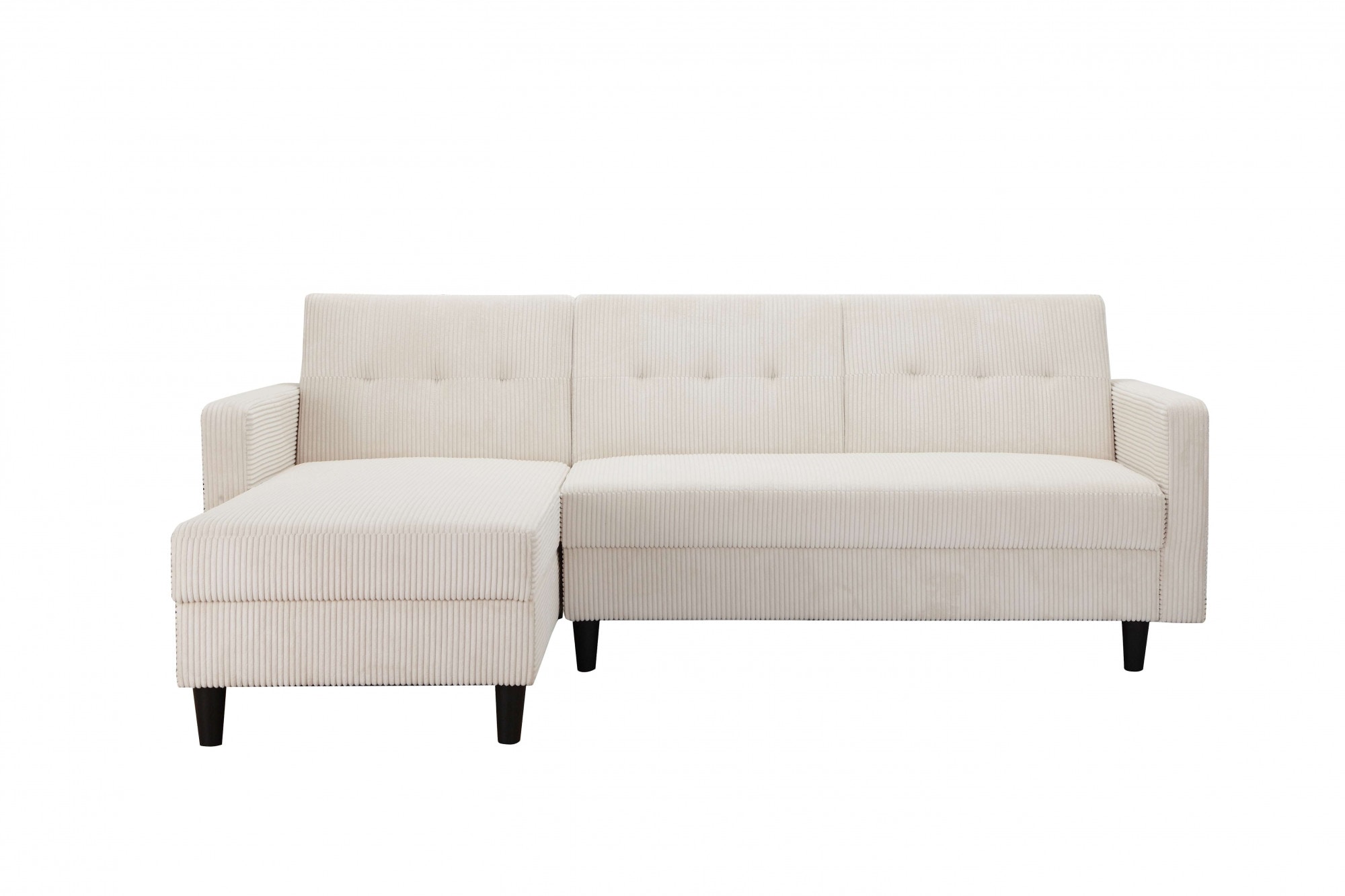 Dorel Home Ecksofa »Hartford II«, mit Bettfunktion und Stauraum, Recamiere beidseitig montierbar