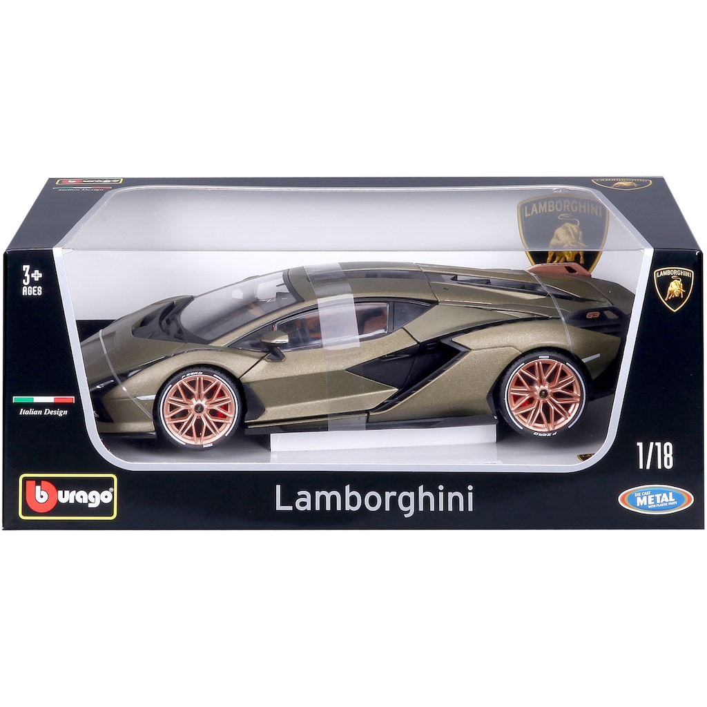 Bburago Sammlerauto »Lamborghini Sian FKP 37«, 1:18