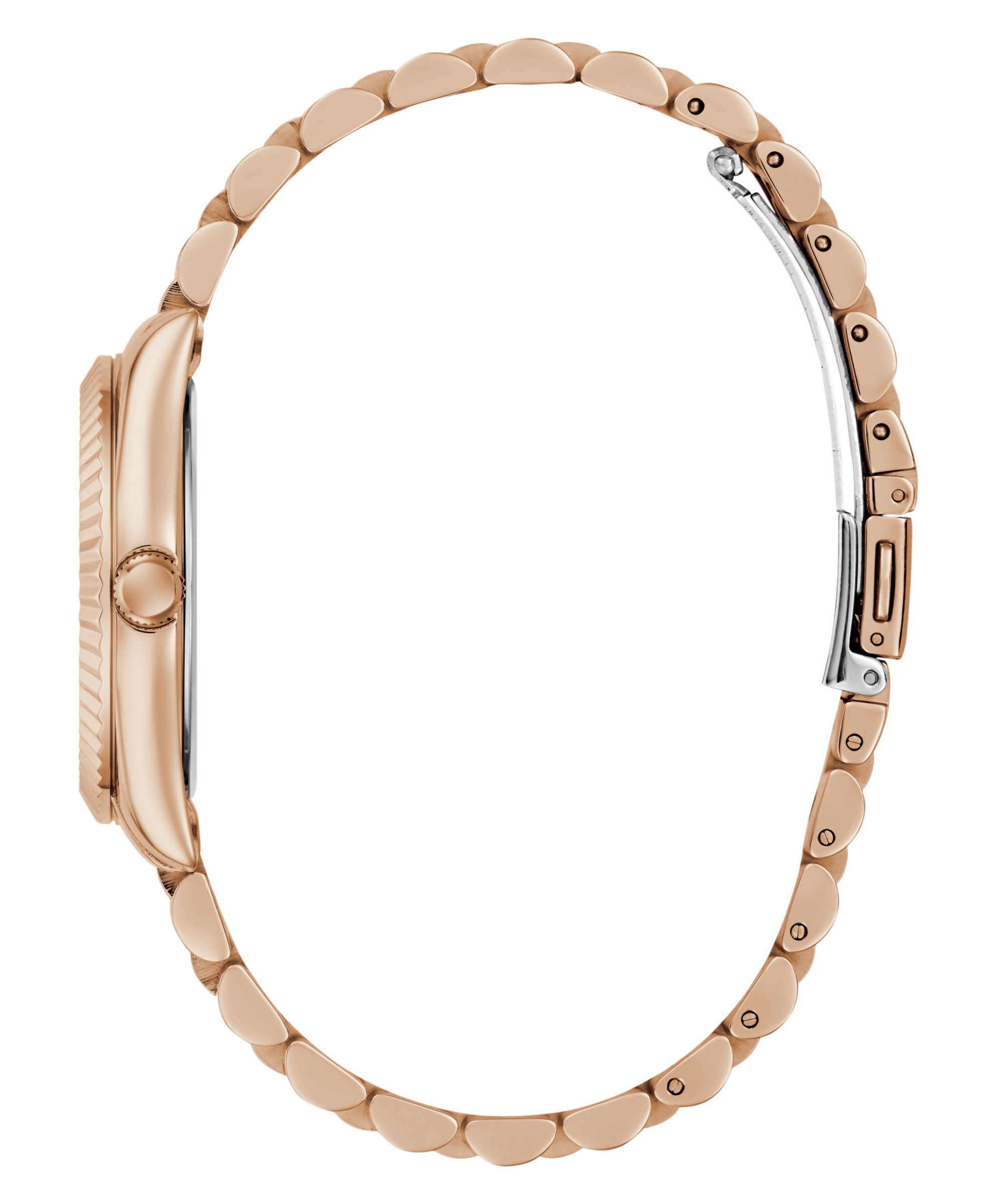 Guess Quarzuhr »JADA« Armbanduhr, Damenuhr, Edelstahlarmband, Datum