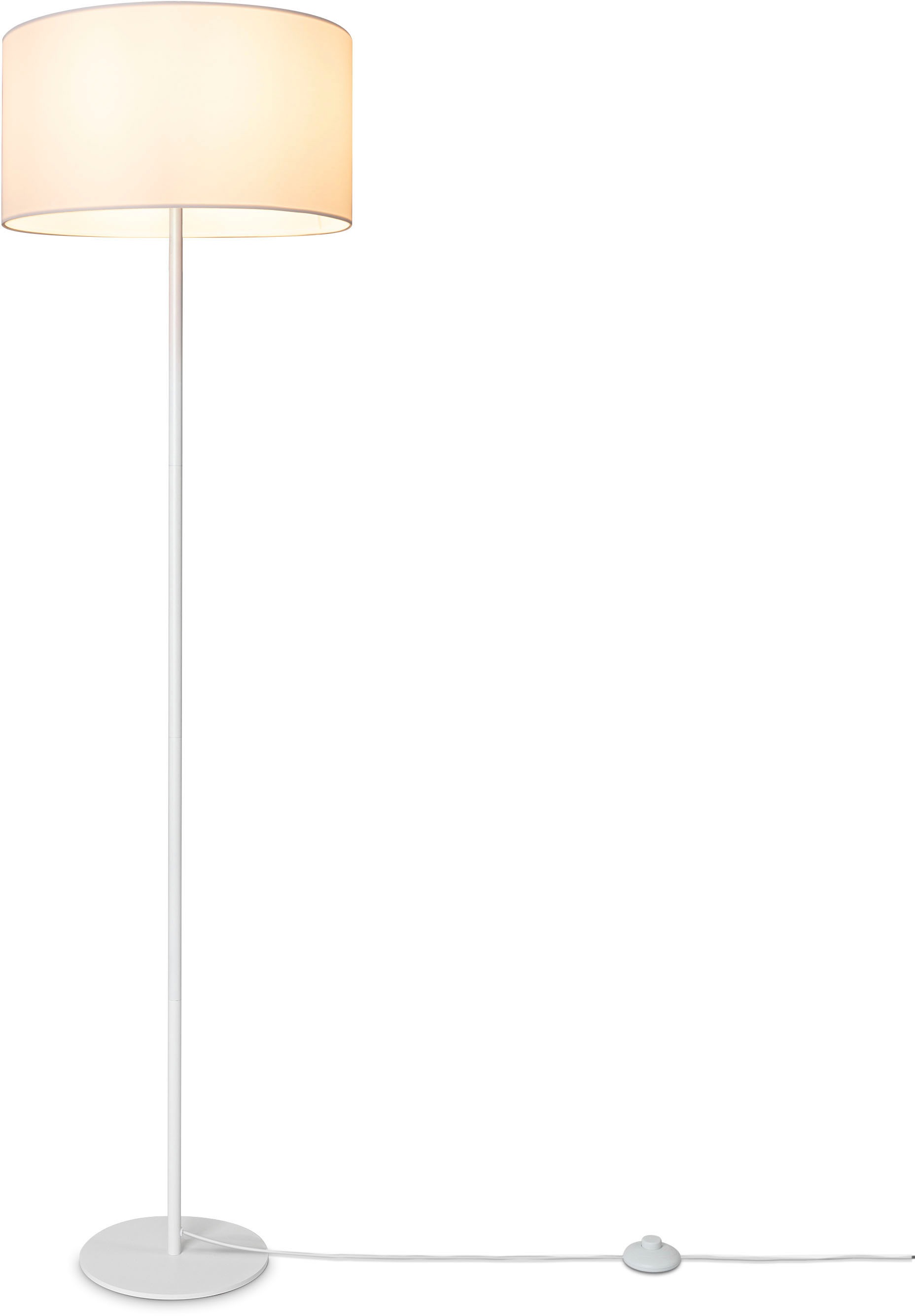 Paco Home Stehlampe »Uni Color«, 1 flammig, Leuchtmittel E27 | ohne Leuchtmittel, LED Modern Wohnzimmer Schlafzimmer, Einbeinig, Deko Stehleuchte E27