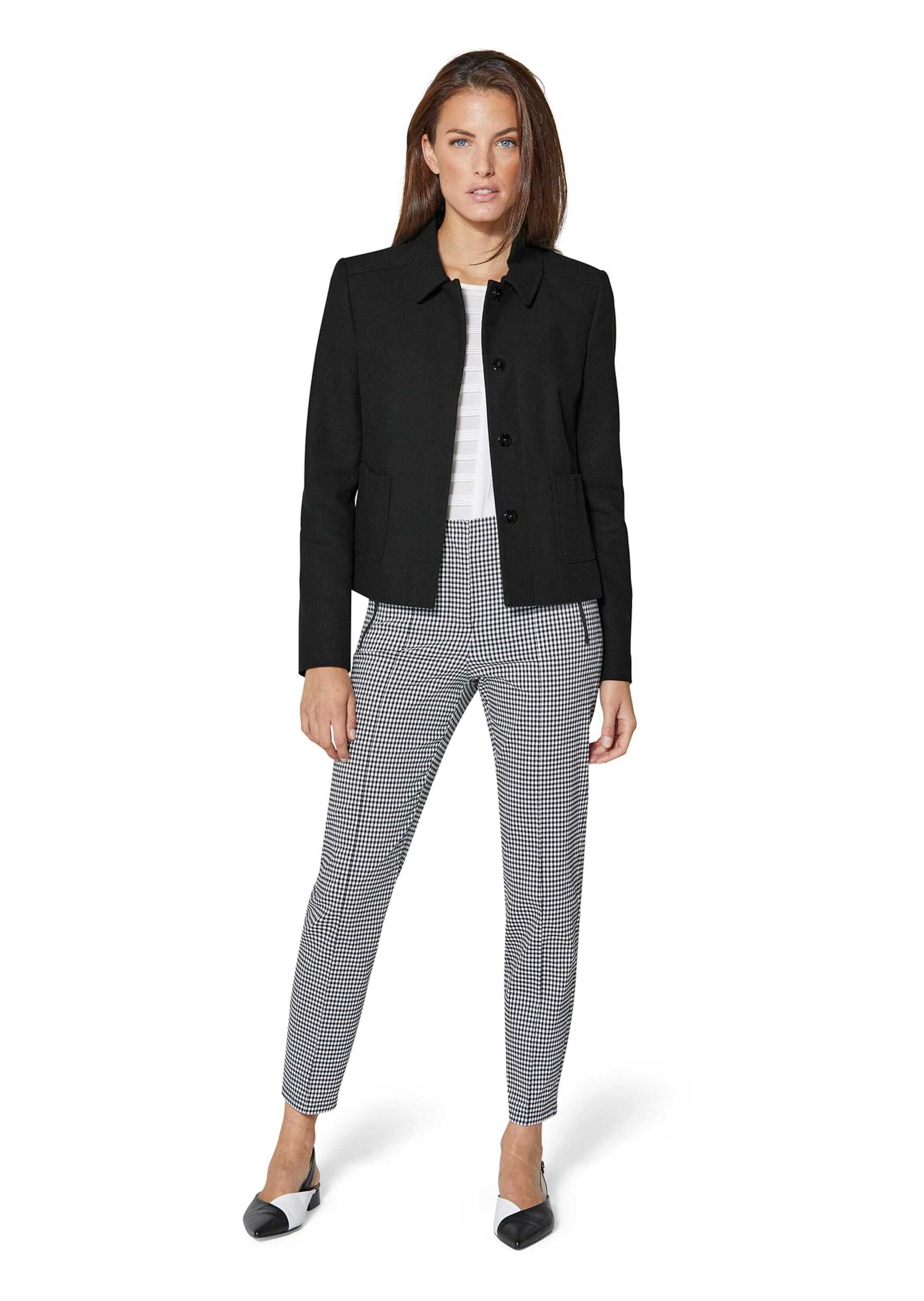 MADELEINE Kurzblazer »Blazer Kurzer Blazer mit Pünktchen-Dessin«