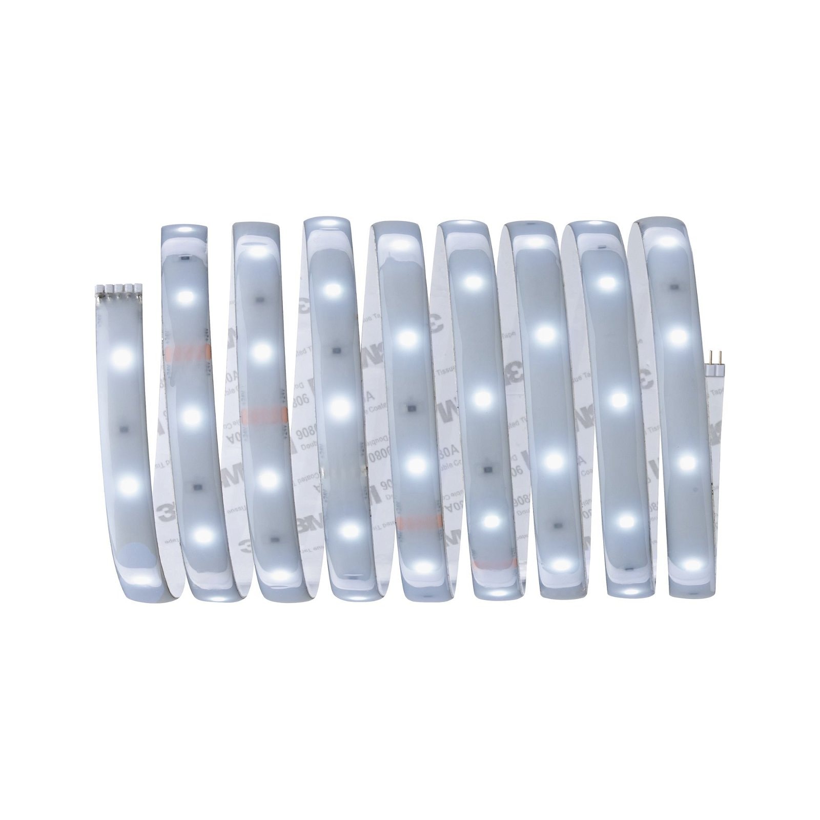 Paulmann LED-Streifen »MaxLED 250 Stripe 2,5m Daylight 6500K 10W 24V Silber Kunststoff«, 1 St.-flammig, IP44 Cover