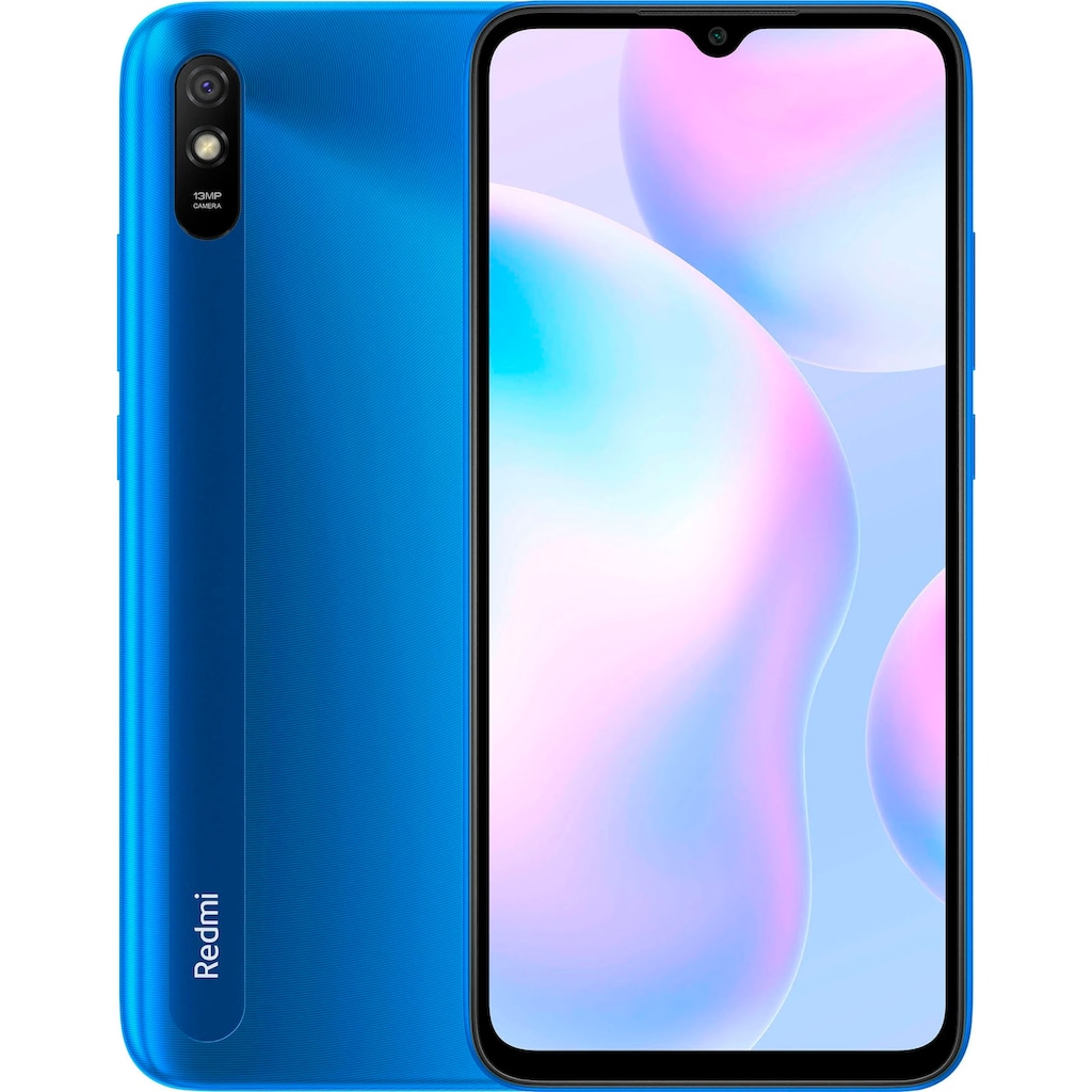 Xiaomi Smartphone »XIAOMI Redmi 9A 2GB+32GB«, blau, 16,59 cm/6,53 Zoll, 32 GB Speicherplatz, 13 MP Kamera