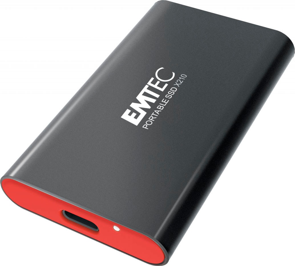 EMTEC externe SSD »X210 Elite Portable SSD 128GB«, Anschluss SATA III-USB 2.0-USB 3.2