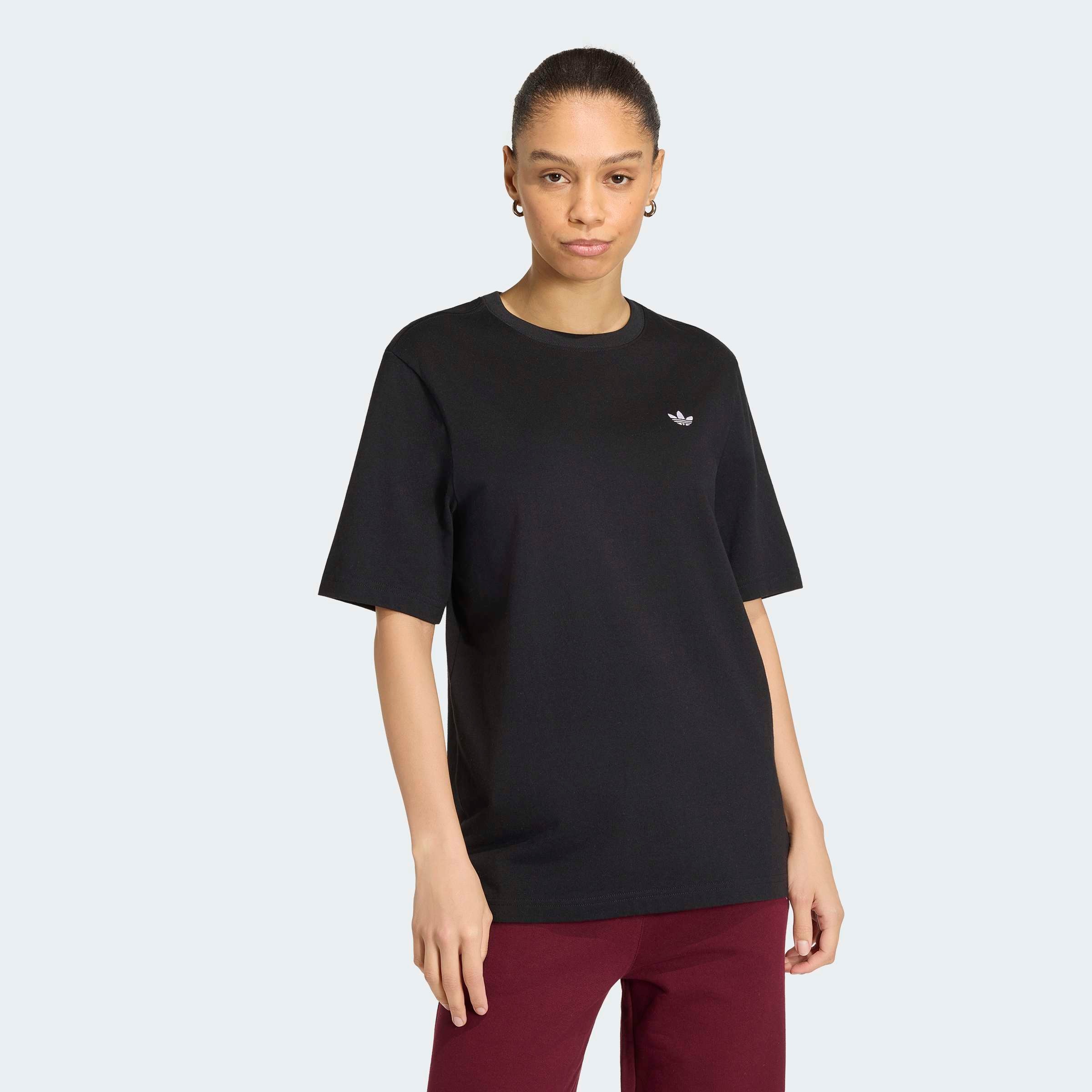 adidas Originals T-Shirt »ESSENTIALS, LOCKER GESCHNITTEN« für Erwachsene, mit sportlichem Stil, Kurzarmdesign, ohne Verschluss