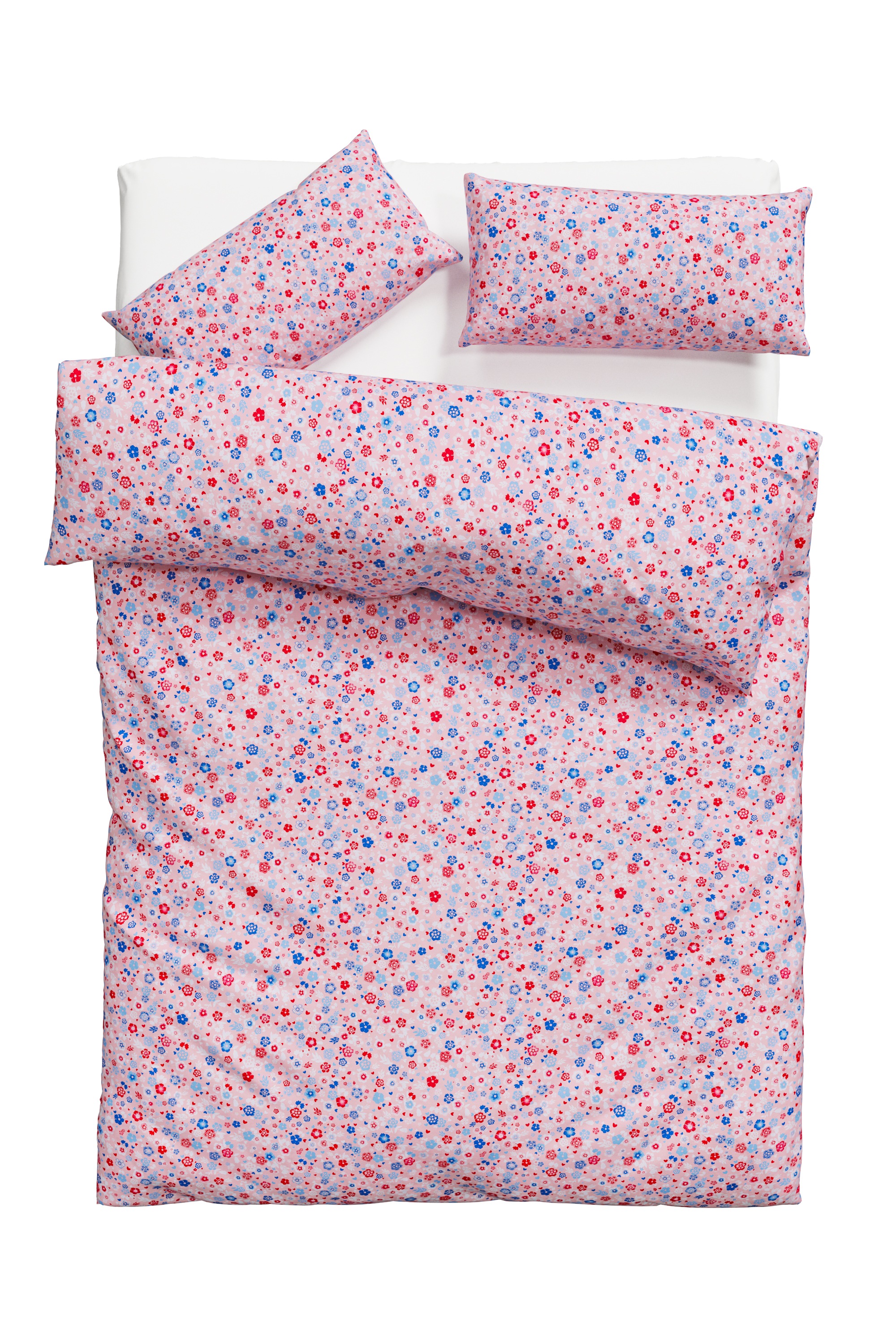 andas Bettwäsche »Mariby«, mit feinem Blümchen Design, skandinavisch, romantische Bettwäsche