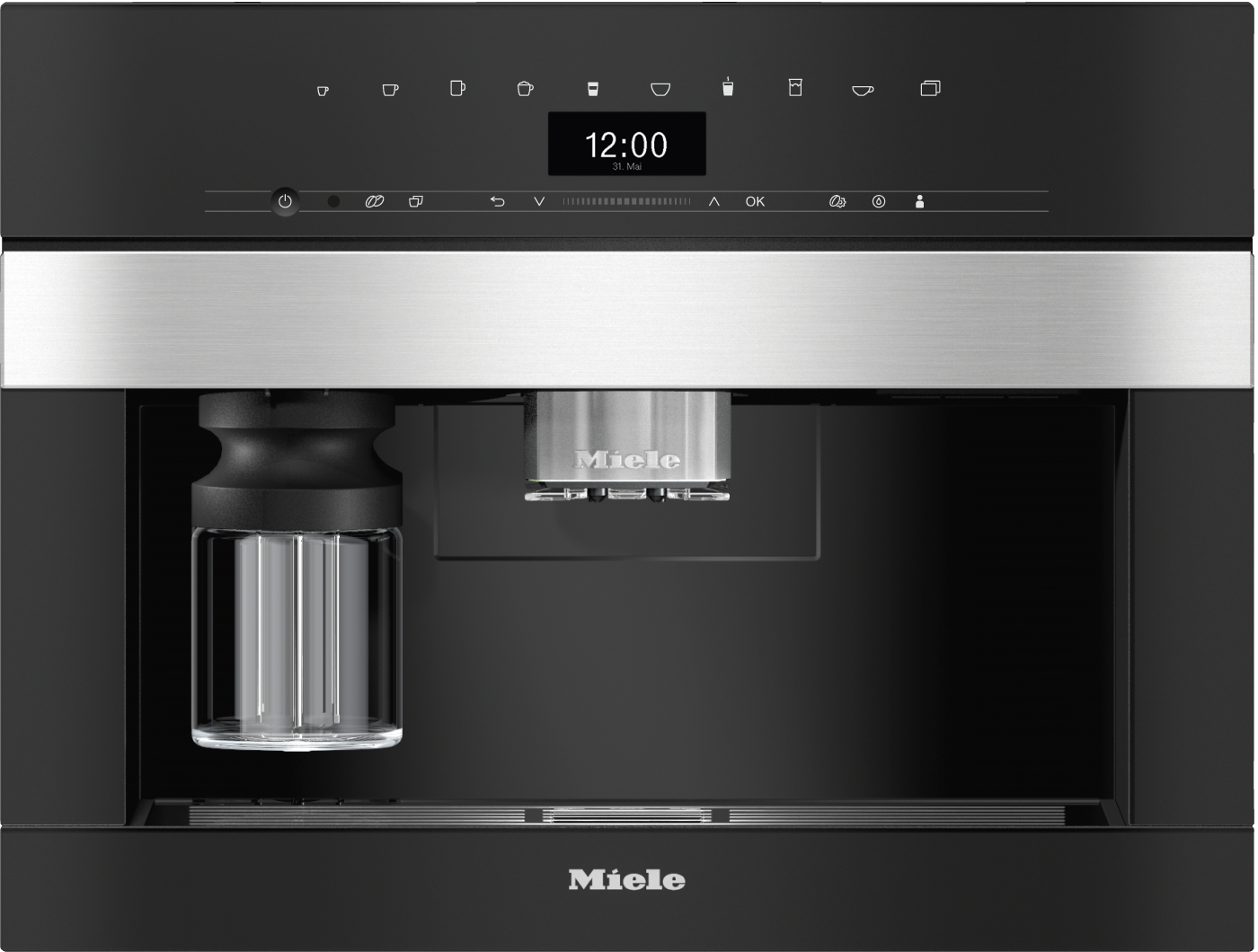 Miele Einbau-Kaffeevollautomat »CVA 7445 Edelstahl/CleanSteel«, mit DirectWater