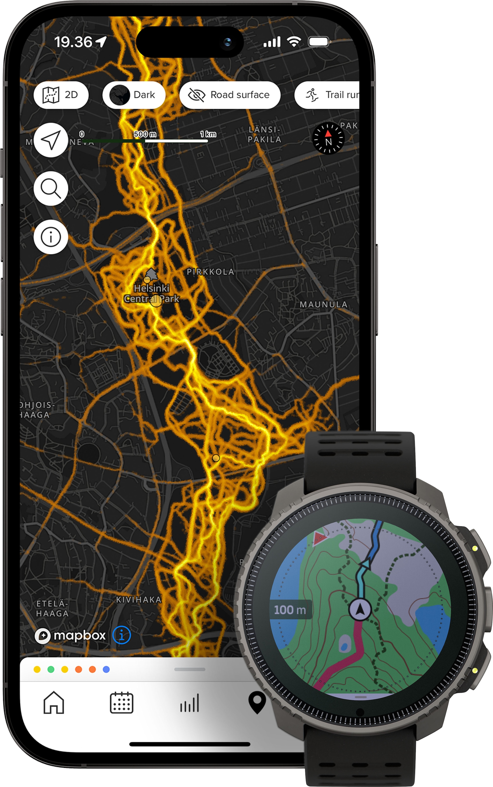 Suunto Smartwatch »Vertical«, (/ 1,4 Zoll), 32 GB