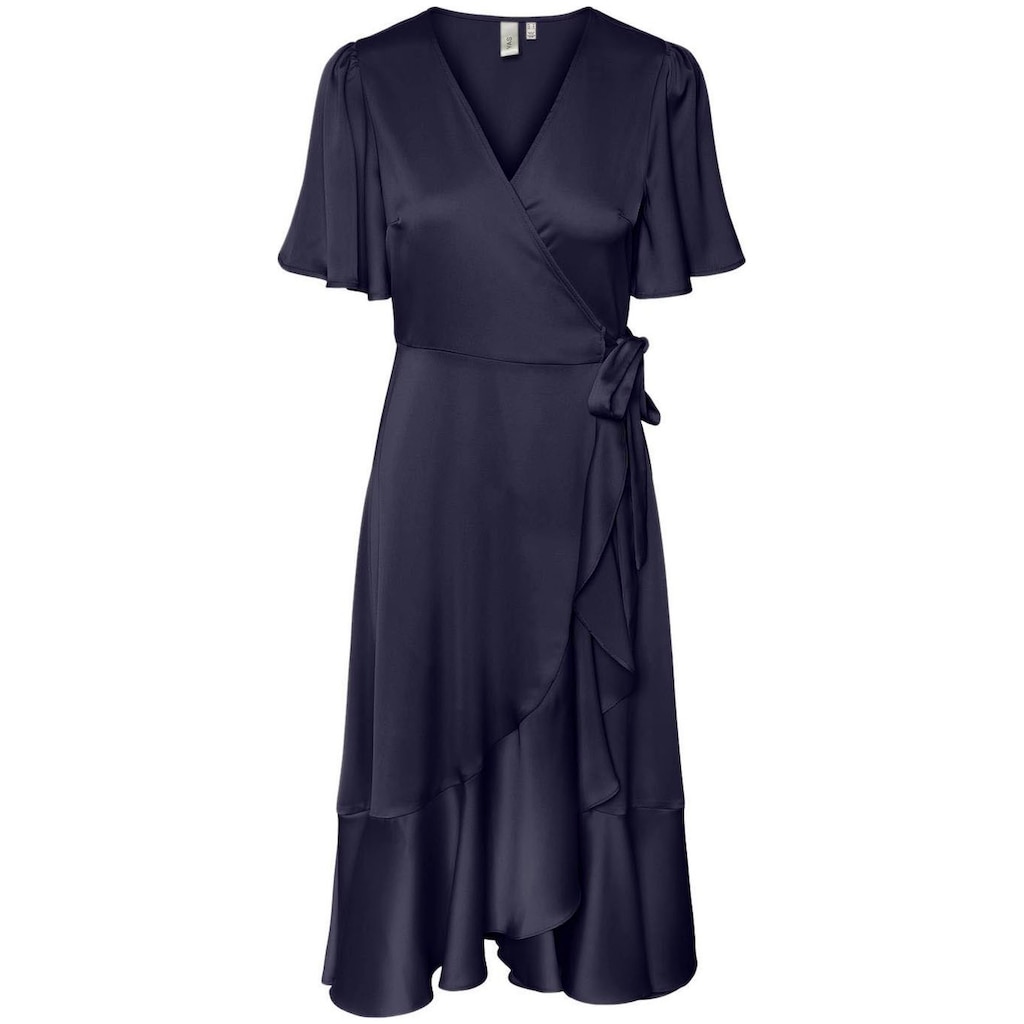 Y.A.S Wickelkleid »YASTHEA 2/4 MIDI WRAP DRESS S. NOOS«