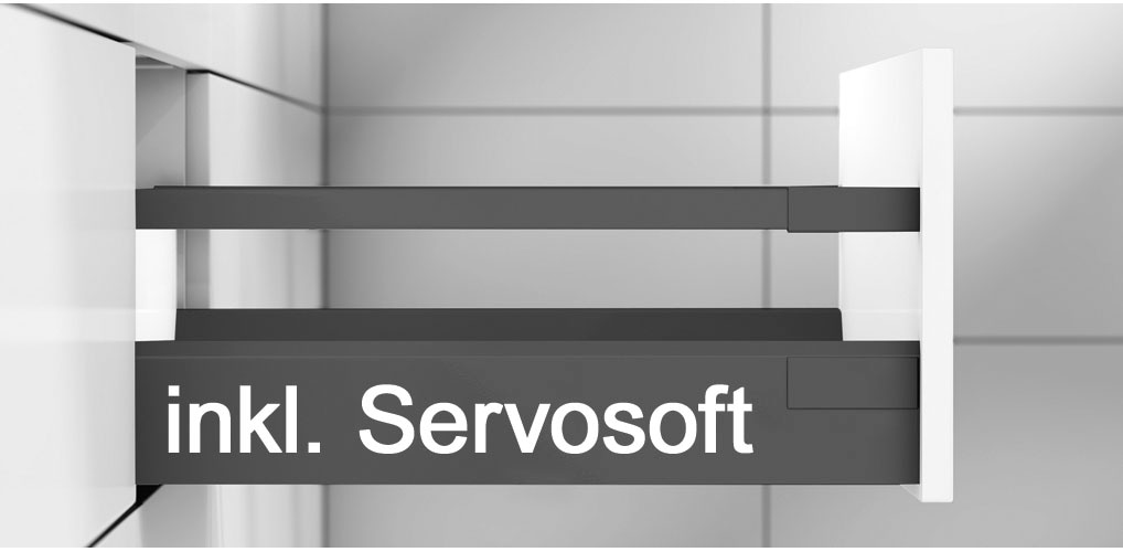 IMPULS KÜCHEN Küchenzeile »"Kopenhagen", Ausrichtung wählbar, Schubkästen mit Soft-Close« Set,  vormontiert, wahlweise mit E-Geräten, Breite 300 cm