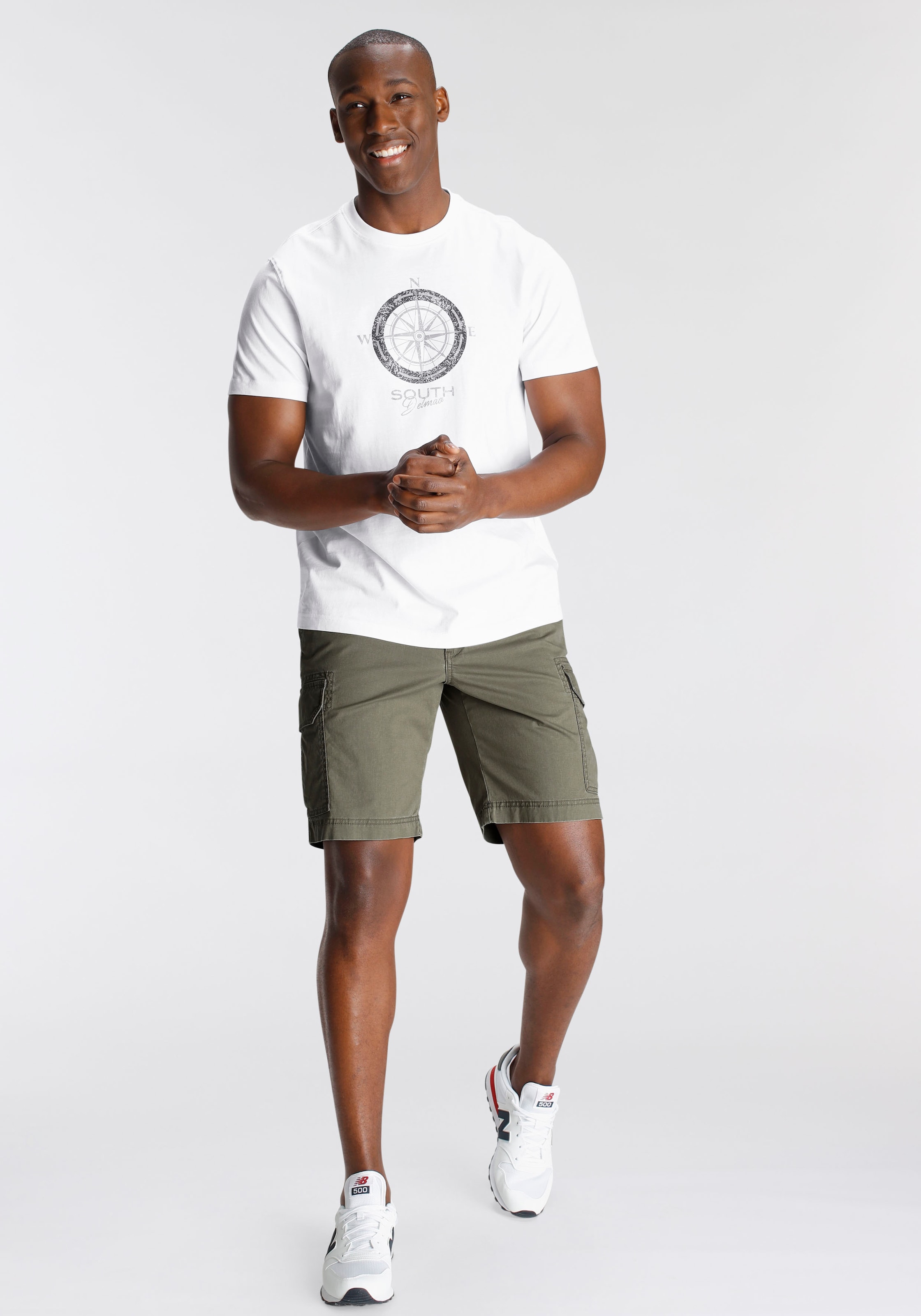 DELMAO Cargoshorts, mit Details