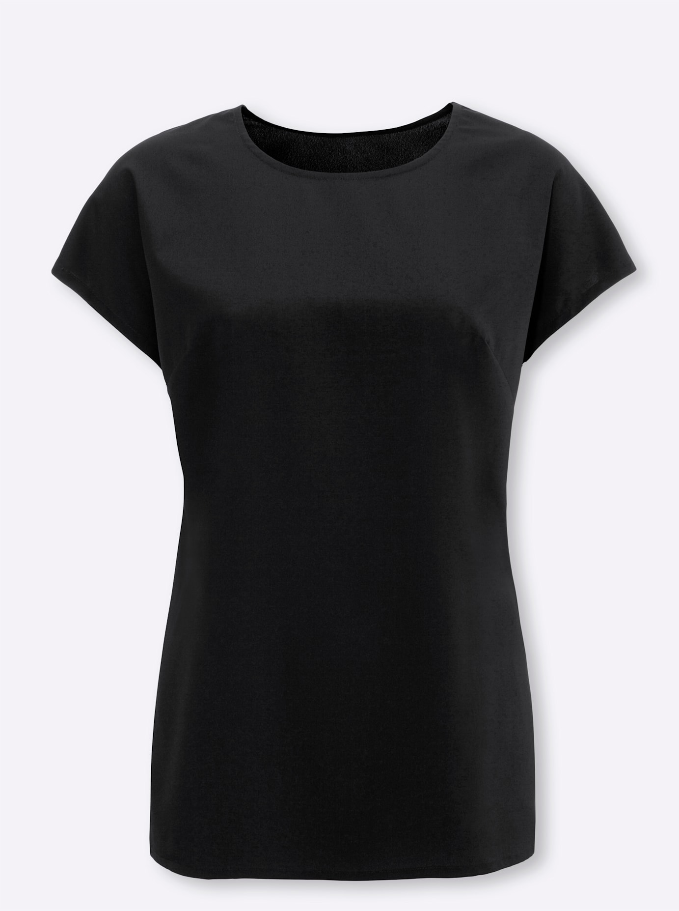 Classic Basics Kurzarmbluse