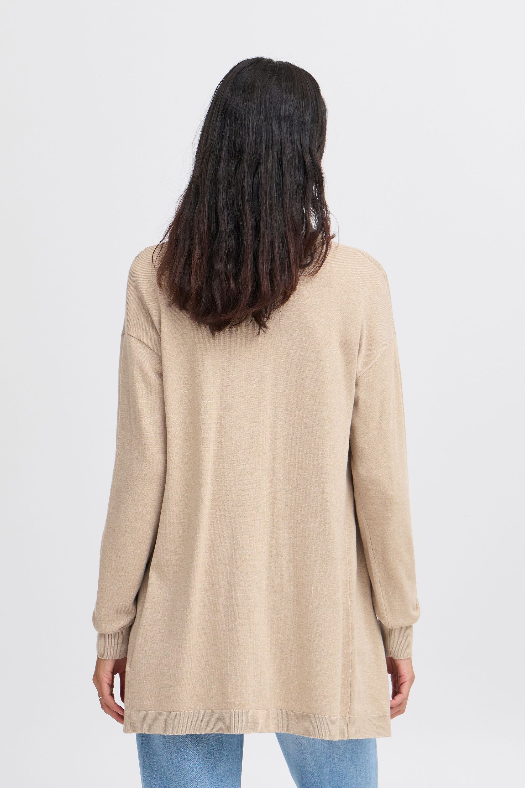b.young Strickjacke »Strickjacke BYMMMORLA LONG CARDIGAN -«