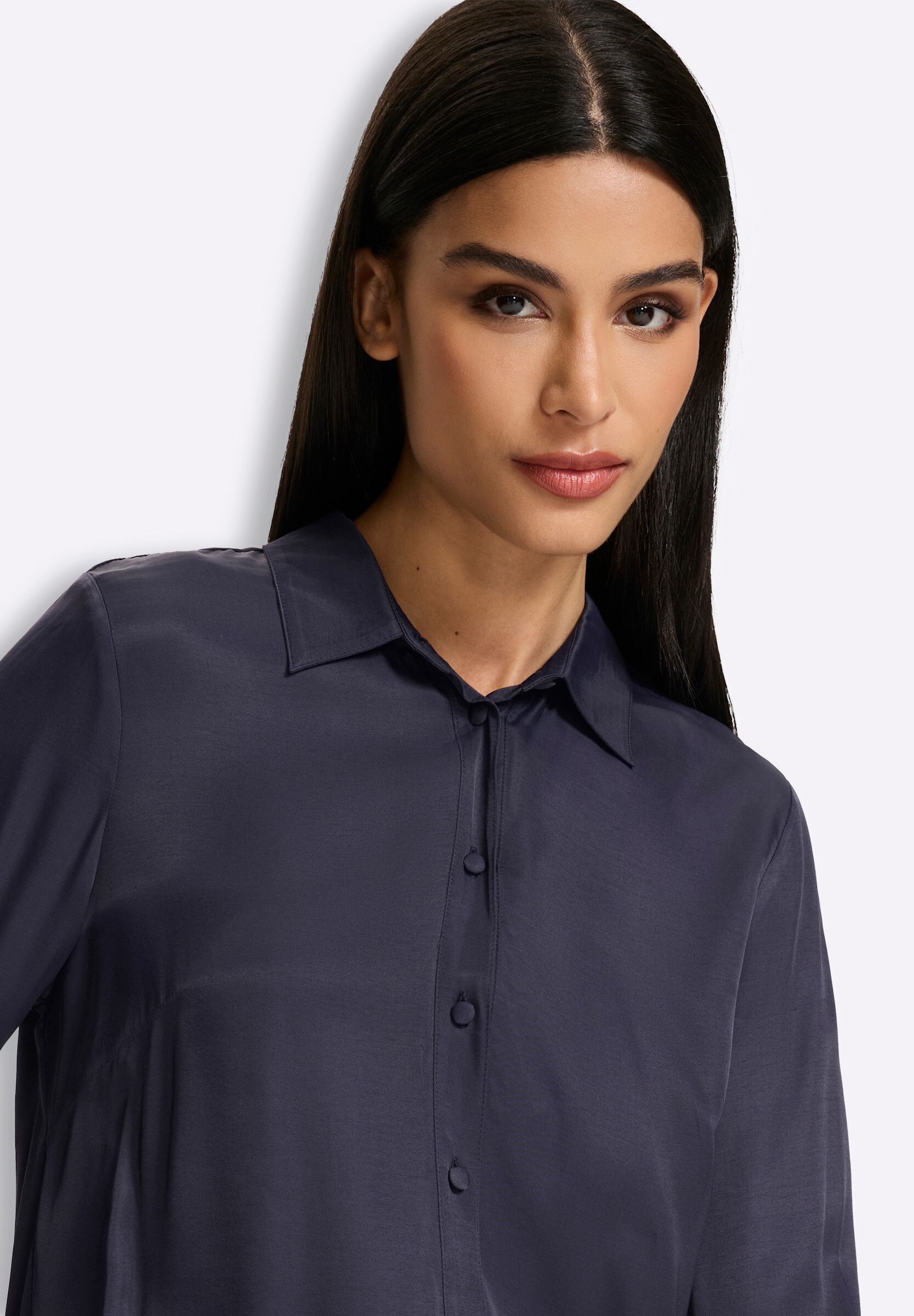 heine Klassische Bluse »Bluse Hemdbluse mit Rückenfalte«