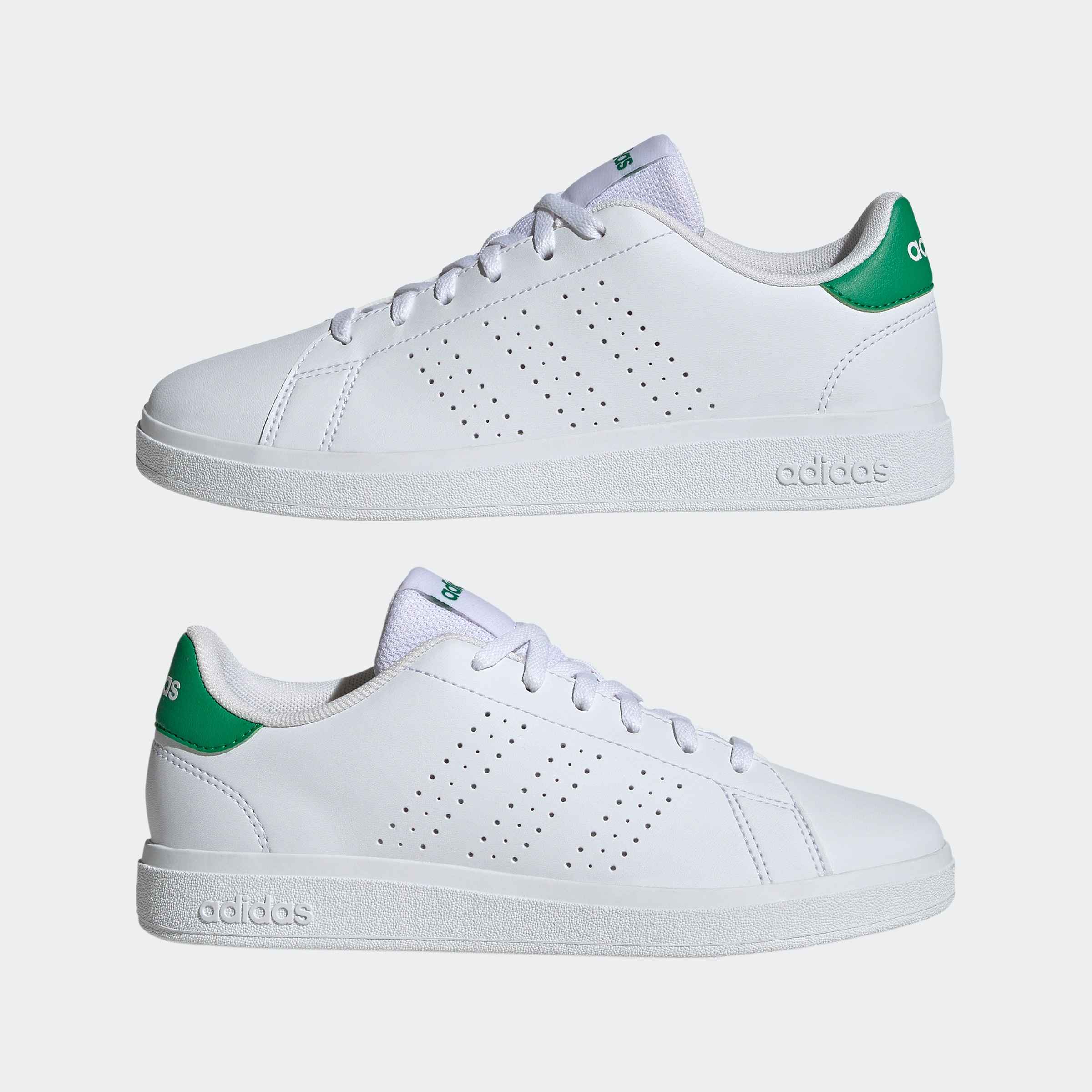 adidas Sportswear Sneaker »ADVANTAGE BASE 2.0 KIDS«, Design auf den Spuren des adidas Stan Smith