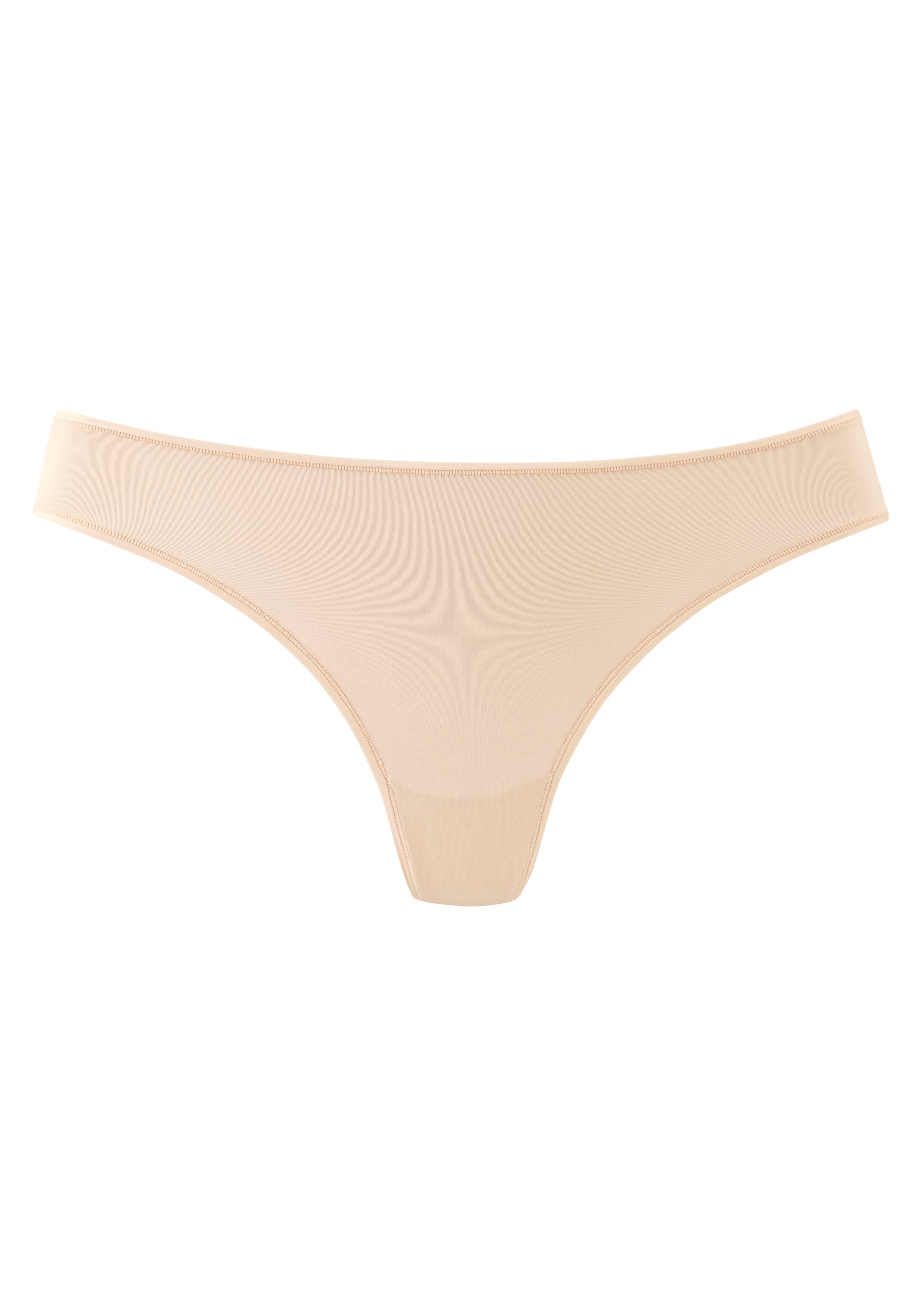 LASCANA String, (2er-Pack), aus weicher und hoch elastischer Microfaser