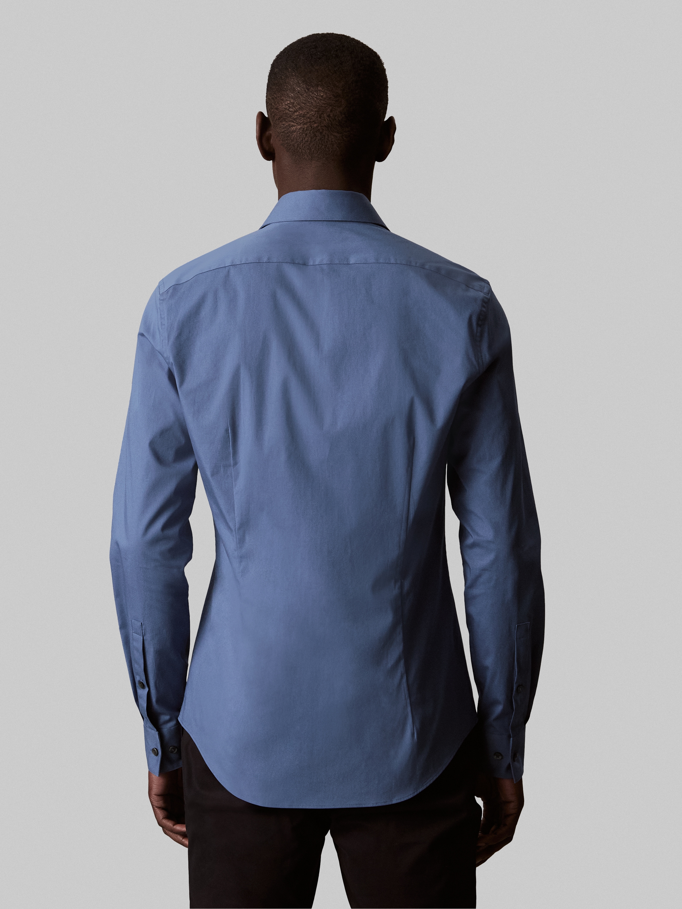 Calvin Klein Businesshemd »SLIM ESSENTIALS POPLIN STR SLD« Hemdkragen, slim fit