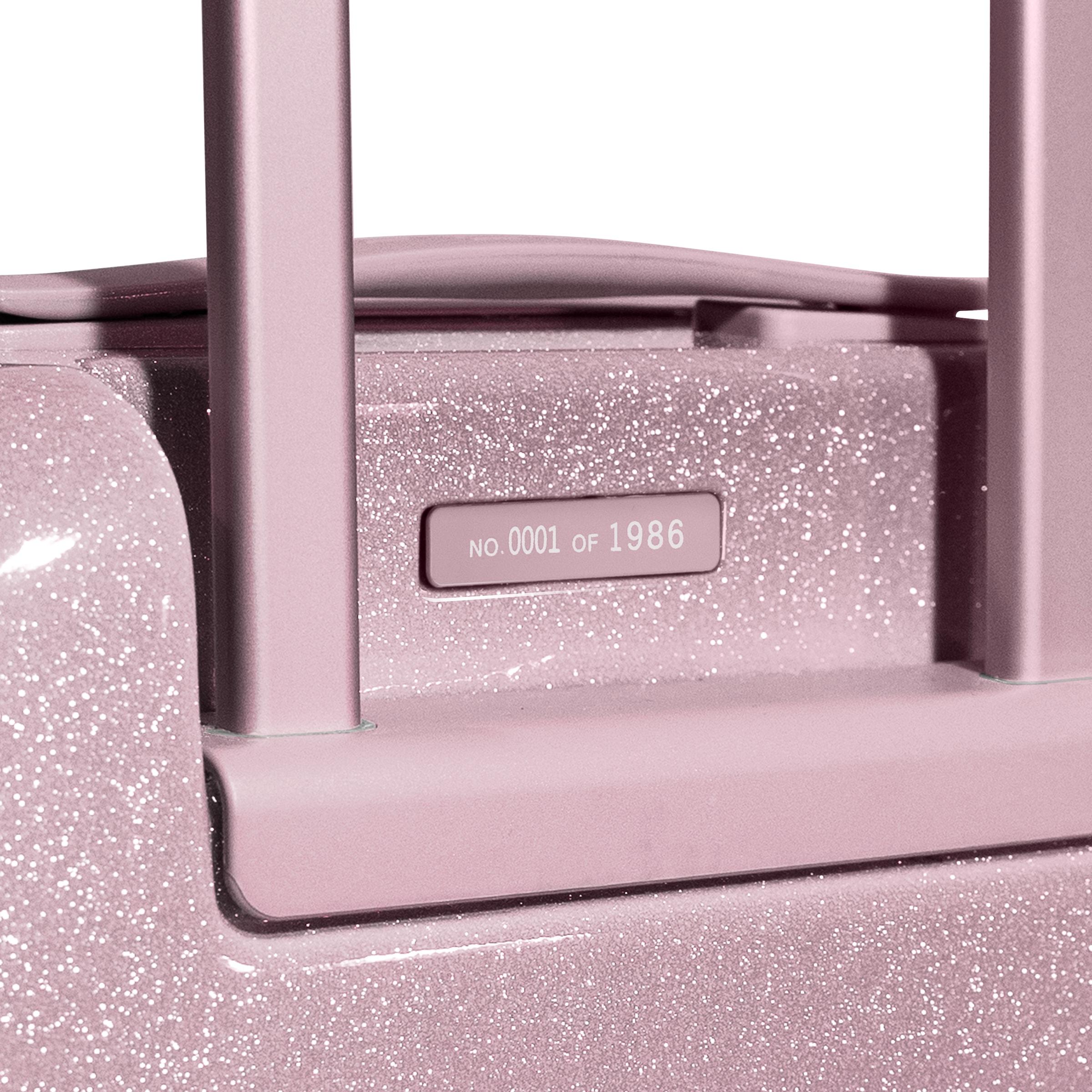 Heys Handgepäck-Trolley »Heys xCase Galaxy« Reisetrolley, Koffer handgepäcktauglich im Glitzer-Look