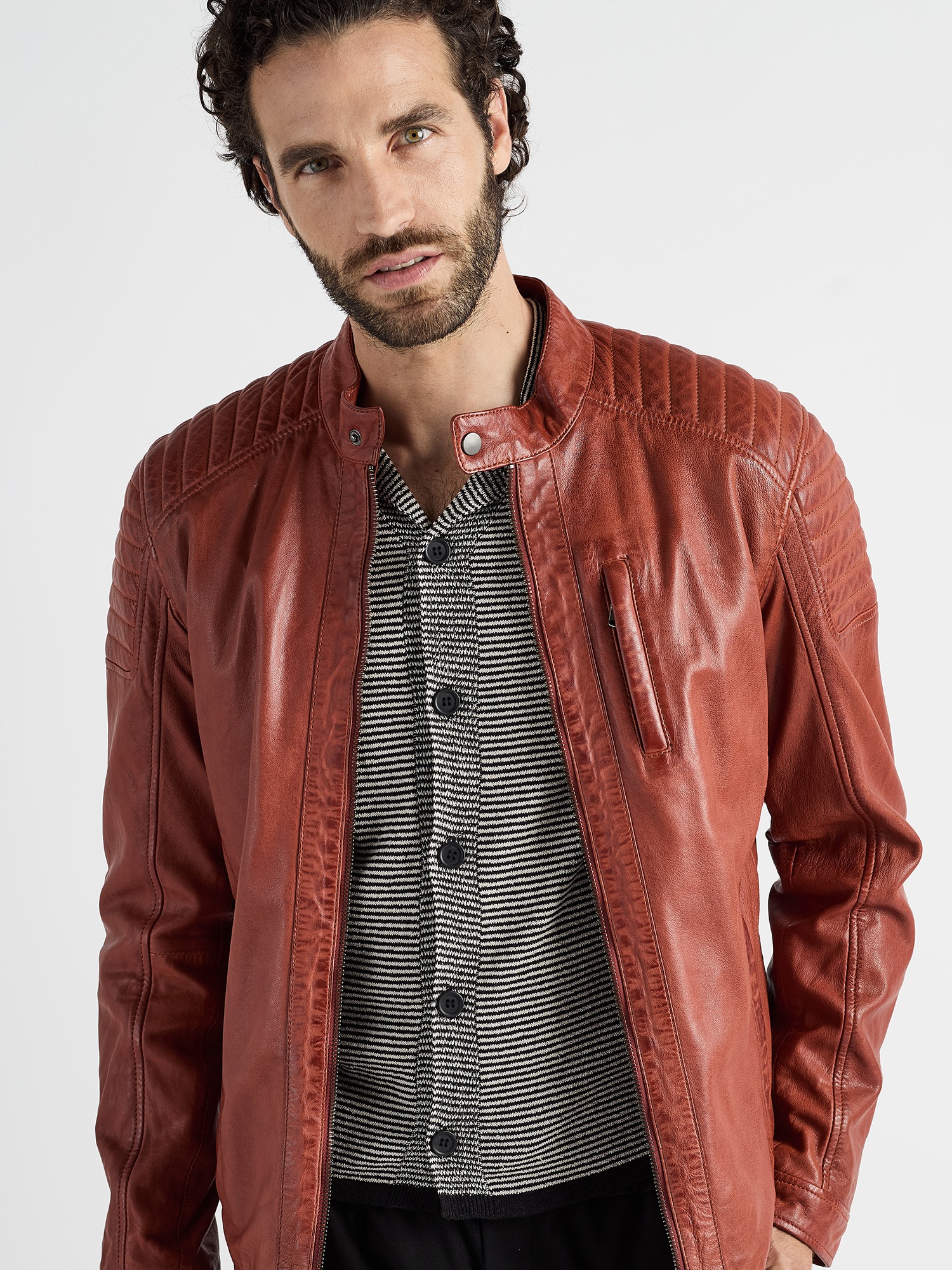JCC Bikerjacke »Lederjacke 31020346«