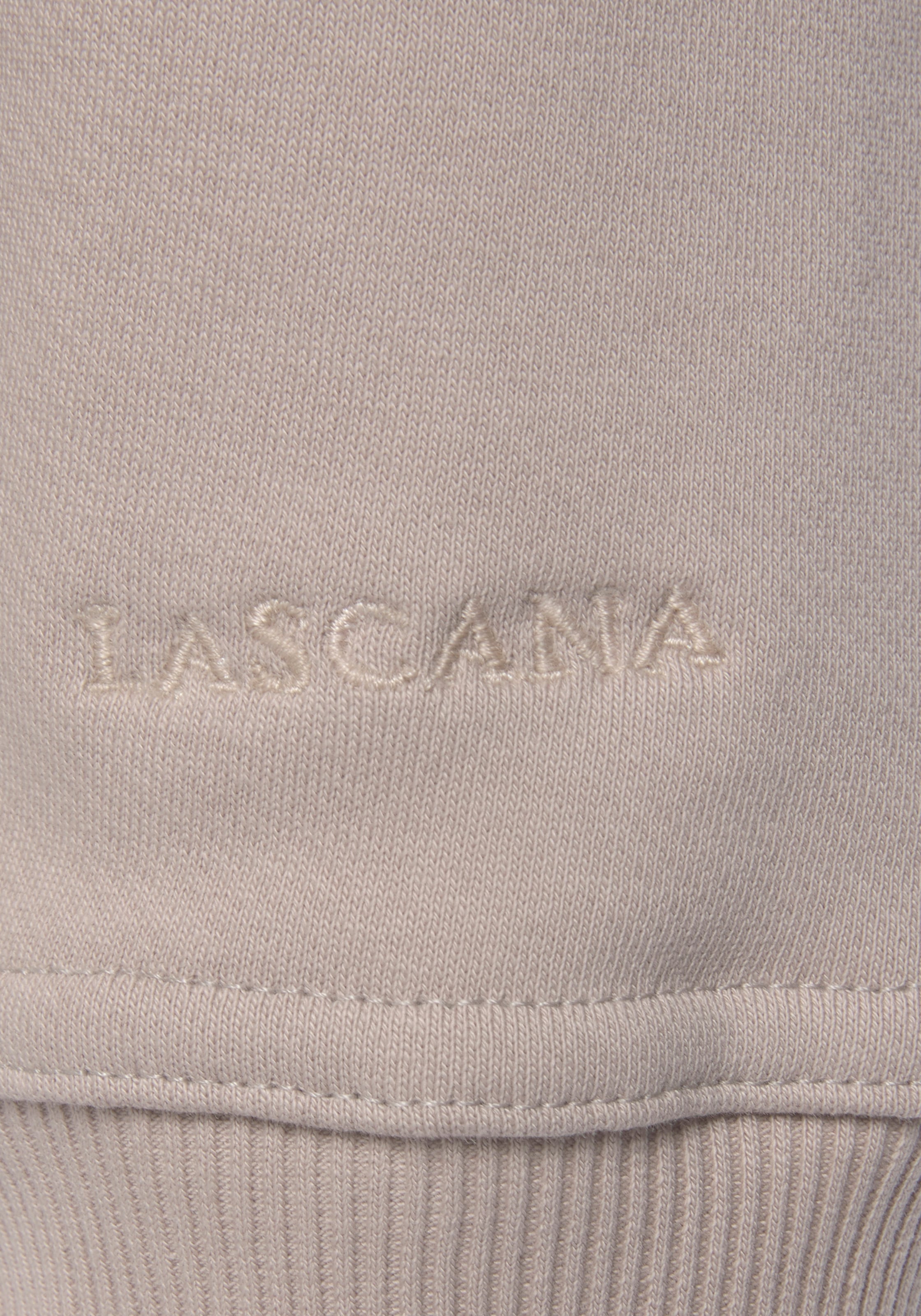 LASCANA Hoodie, aus organischer Baumwolle, Loungewear