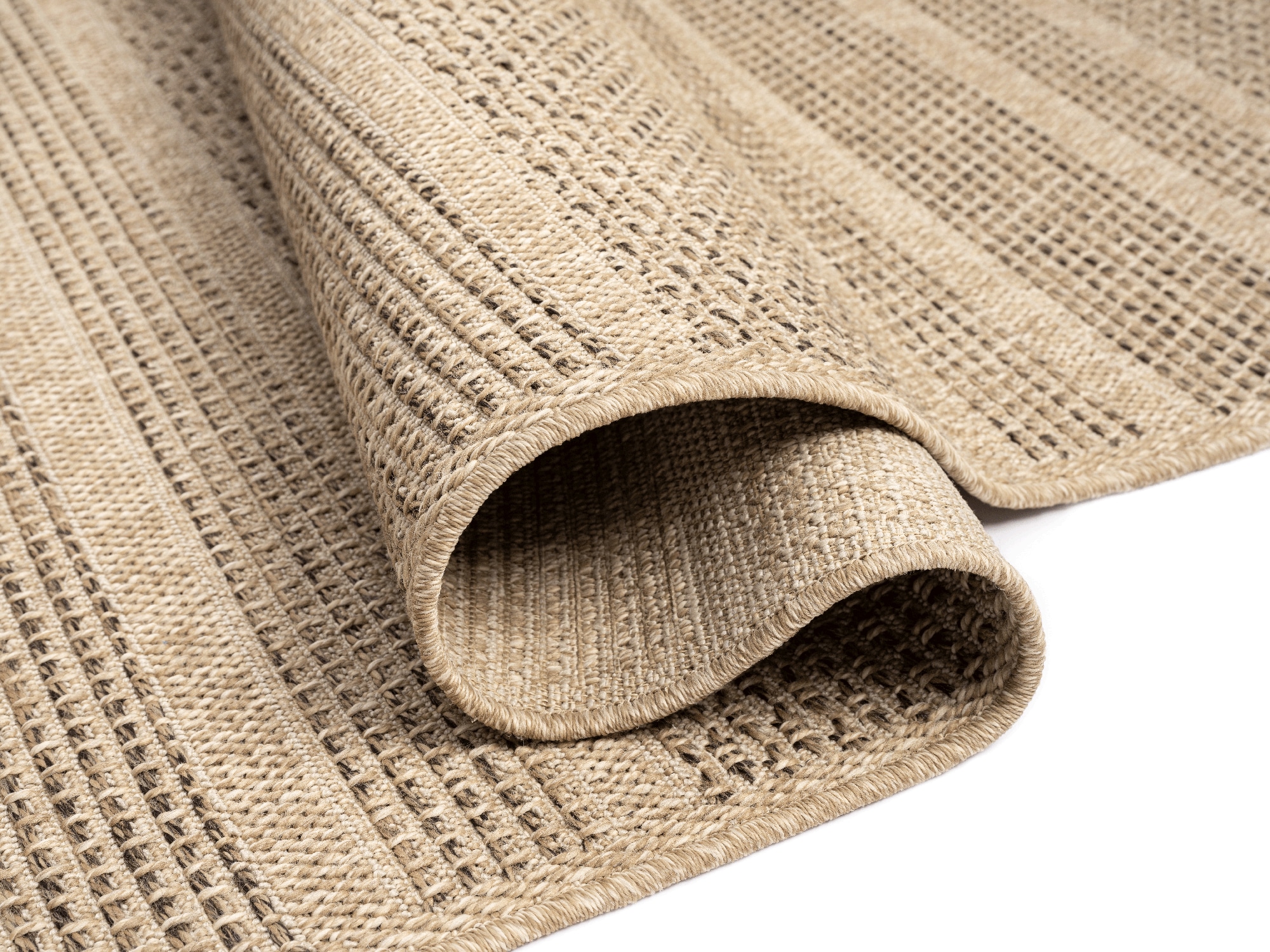 merinos Teppich »Kenzy 4« rechteckig 10 mm Höhe robuster In- und Outdoor Teppich im natürlichen Jute-Look, wetterfest