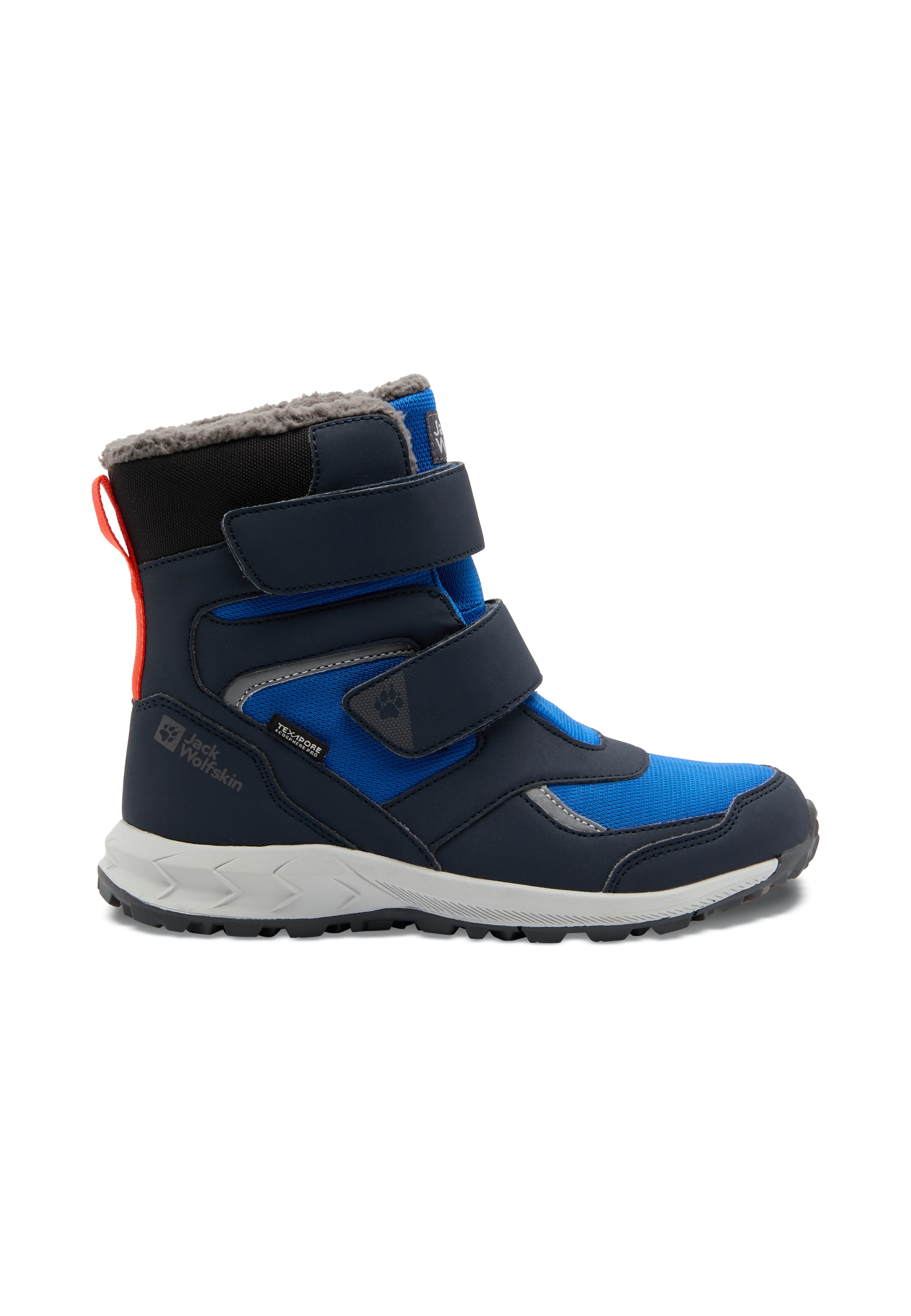 Jack Wolfskin Winterstiefel »WOODLAND WT TEXAPORE HIGH VC K«, wasserdicht mit Klettverschluss