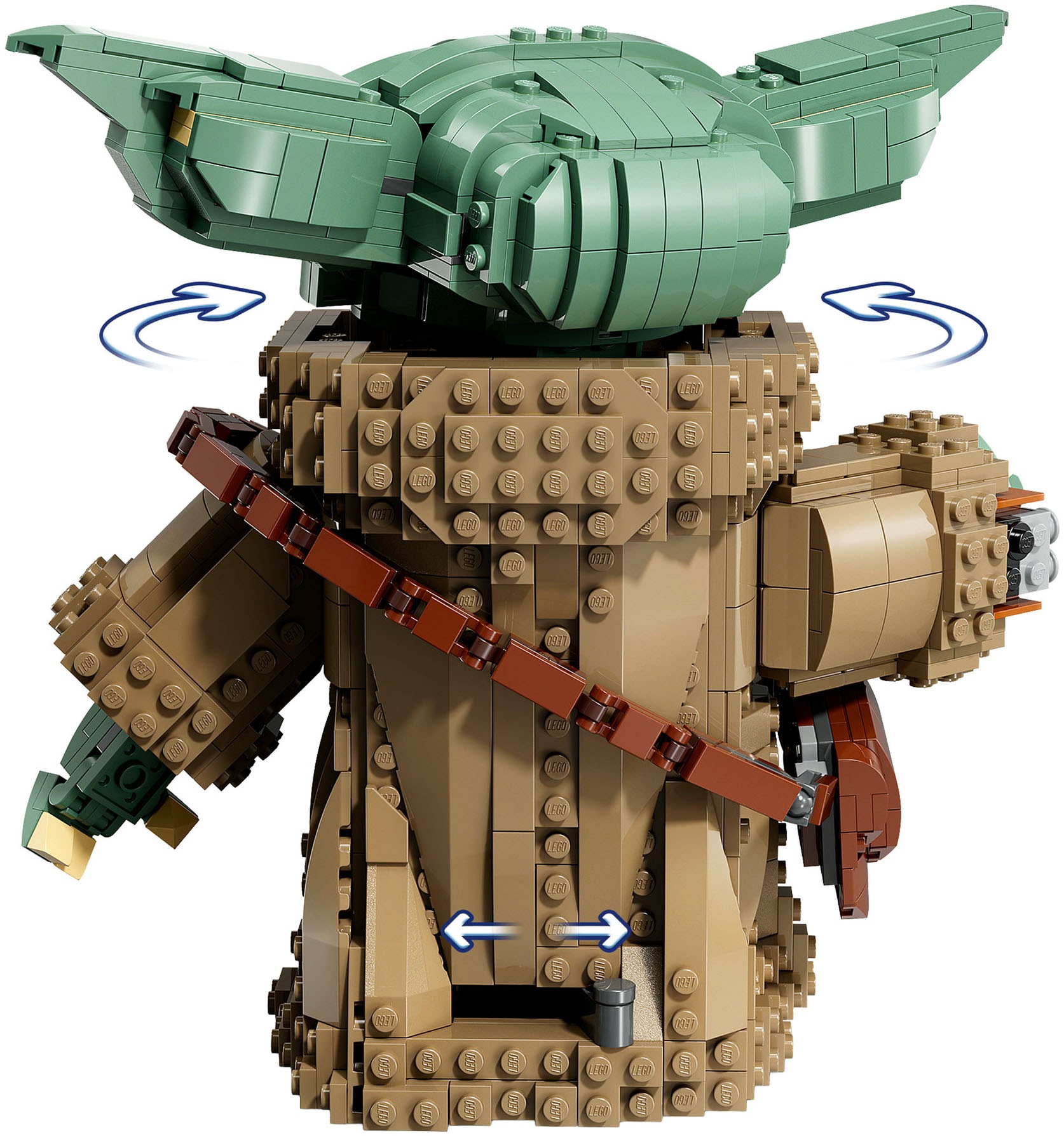 LEGO® Konstruktionsspielsteine »Grogu (Lehrling des Mandalorianers) (75446), LEGO Star Wars™«