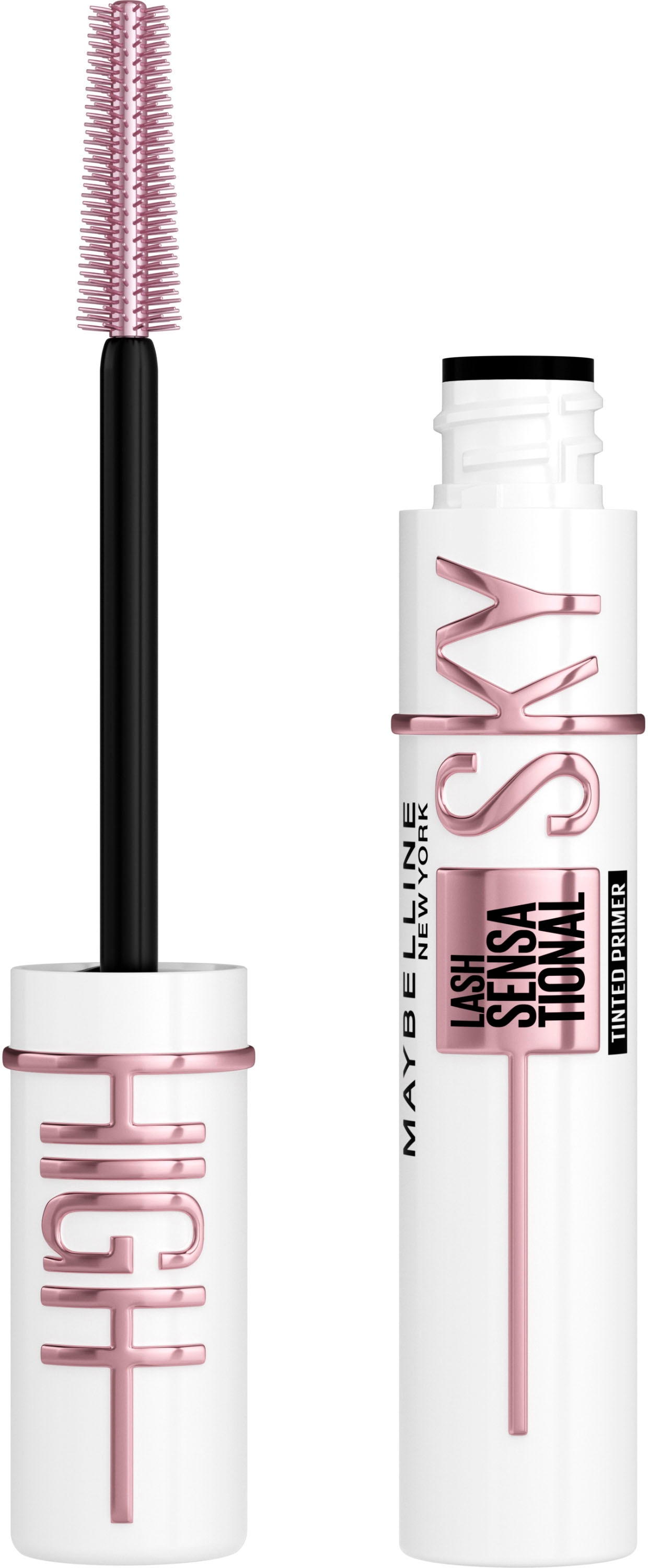 MAYBELLINE NEW YORK Mascara »Maybelline New York Sky High Tinted Primer«, mit mehr Volumen