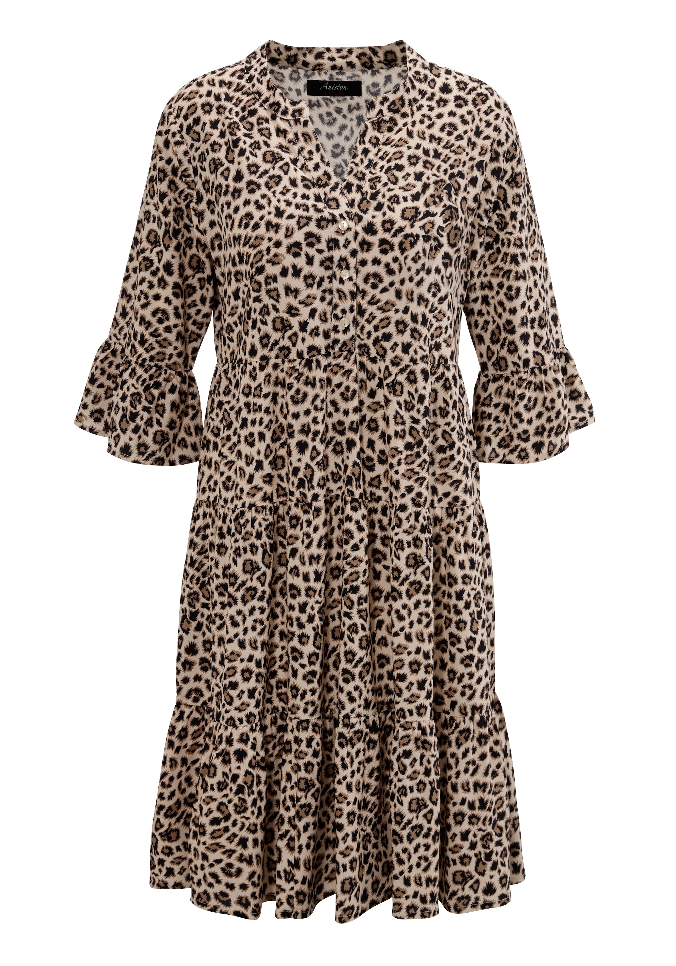 Aniston CASUAL Tunikakleid, mit extravagantem Animal-Print