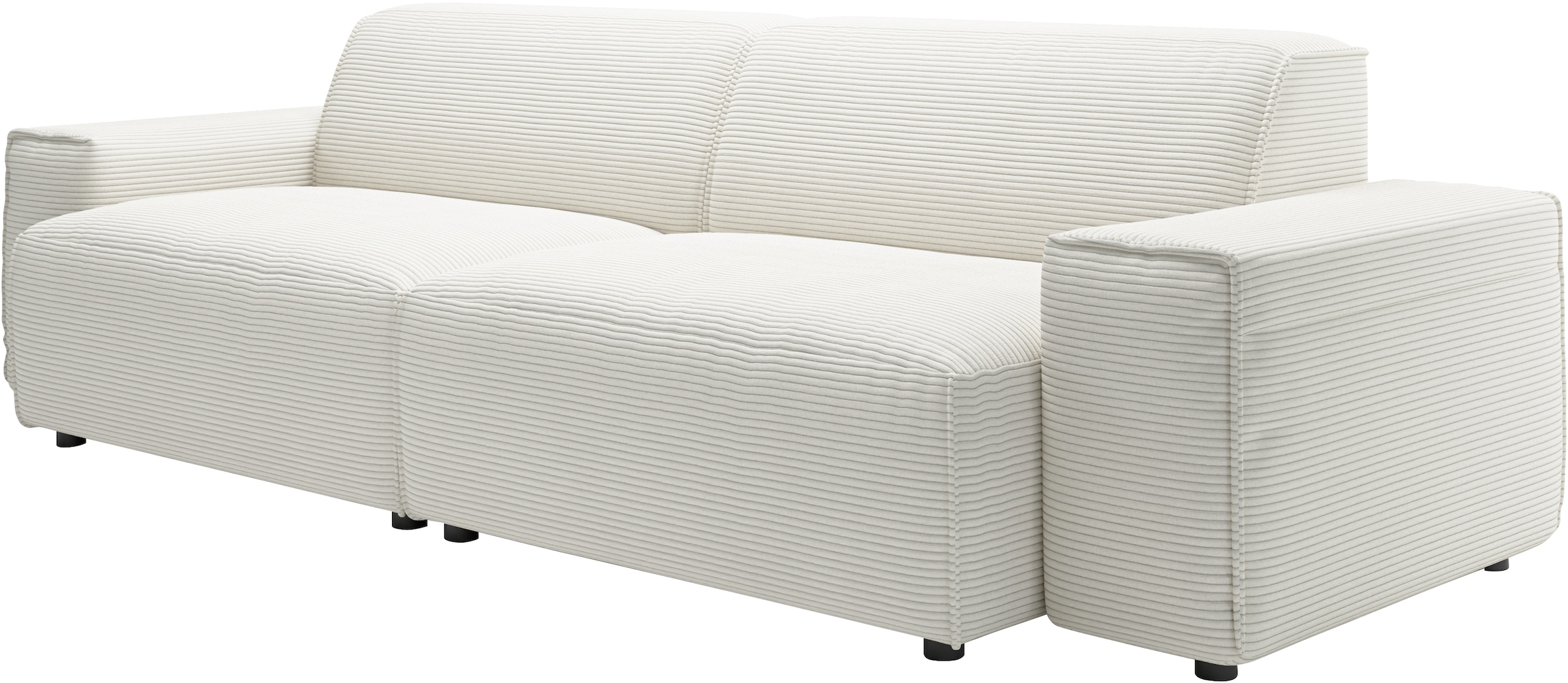 andas Big-Sofa »Glimminge  auch in Breitcord, Feincord + Easy care-Bezug,«, besondere Kedernähte Zierkissen