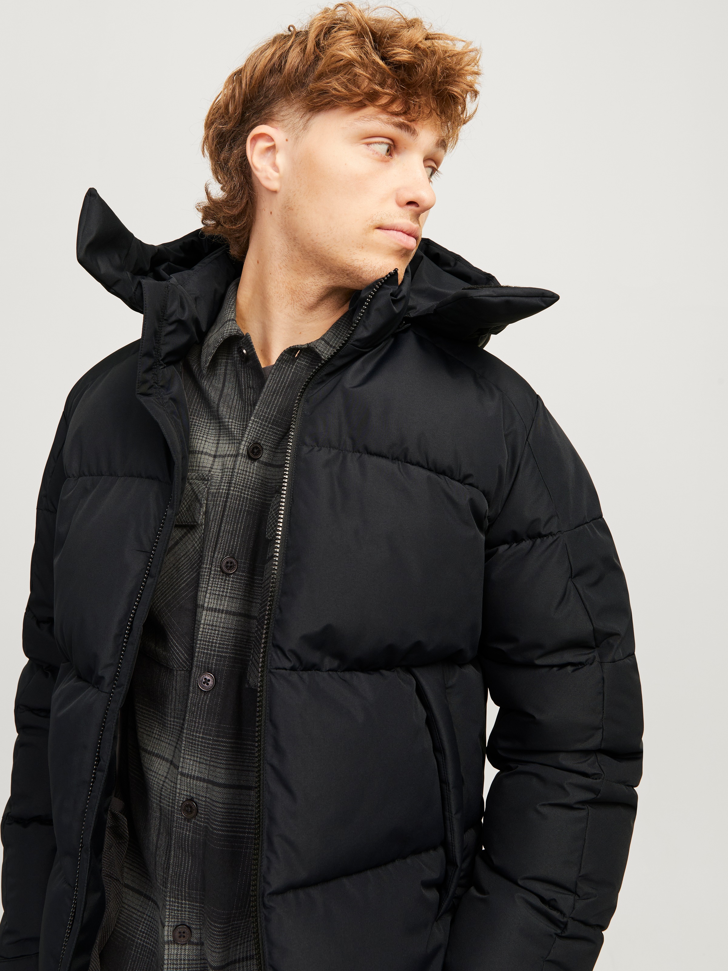 Jack & Jones Steppjacke »JCOAERO PUFFER SN«, mit Kapuze