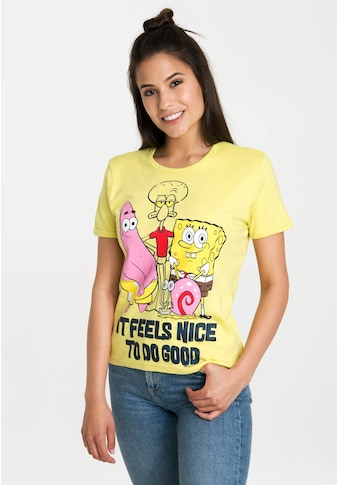 LOGOSHIRT T-Shirt »Spongebob - It Feels Nice«, mit lizenziertem Originaldesign kaufen
