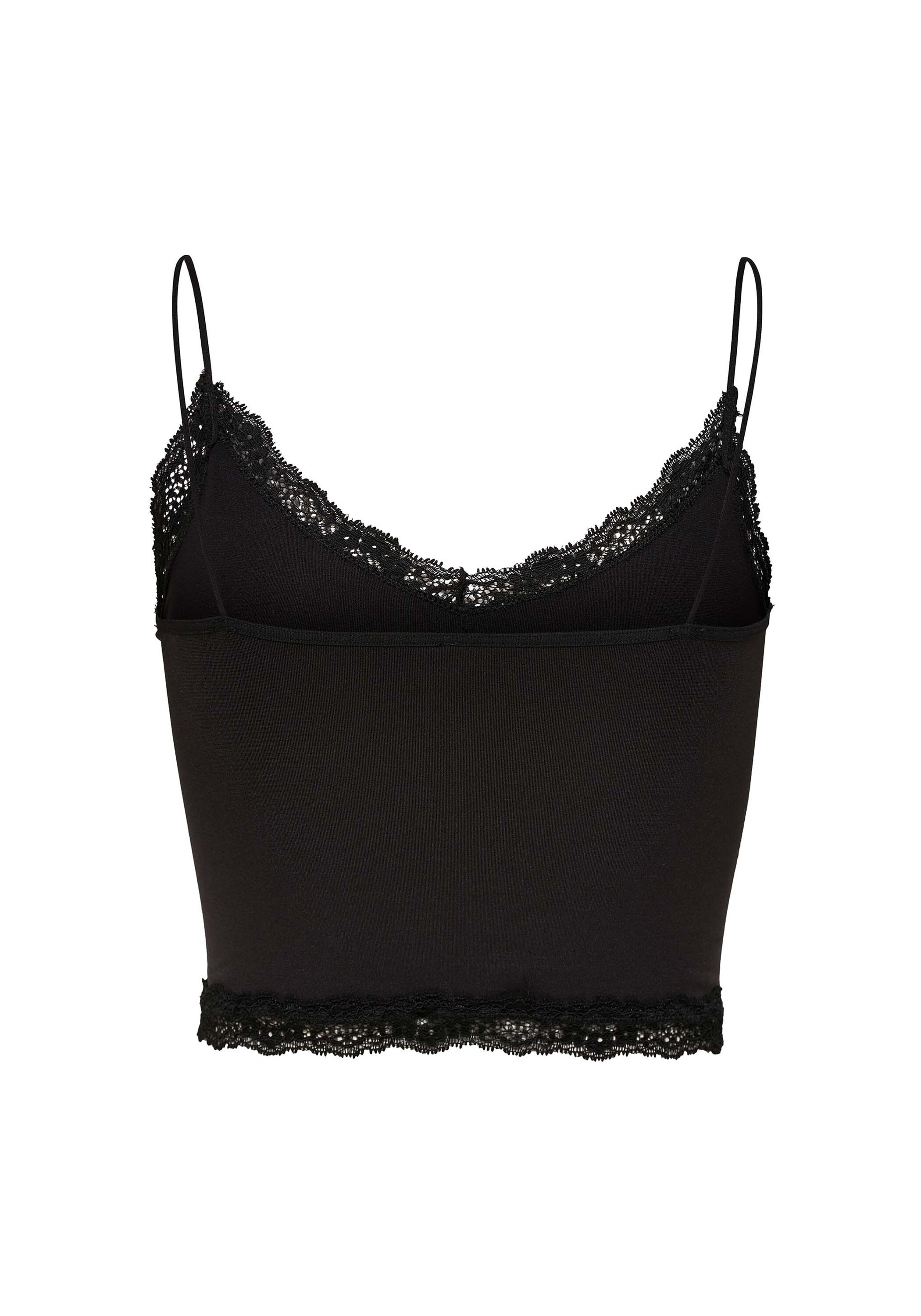 ONLY T-Shirt »T-Shirt ONLVICKY LACE SEAMLESS CROPPED TOP 3P 3er Pack«