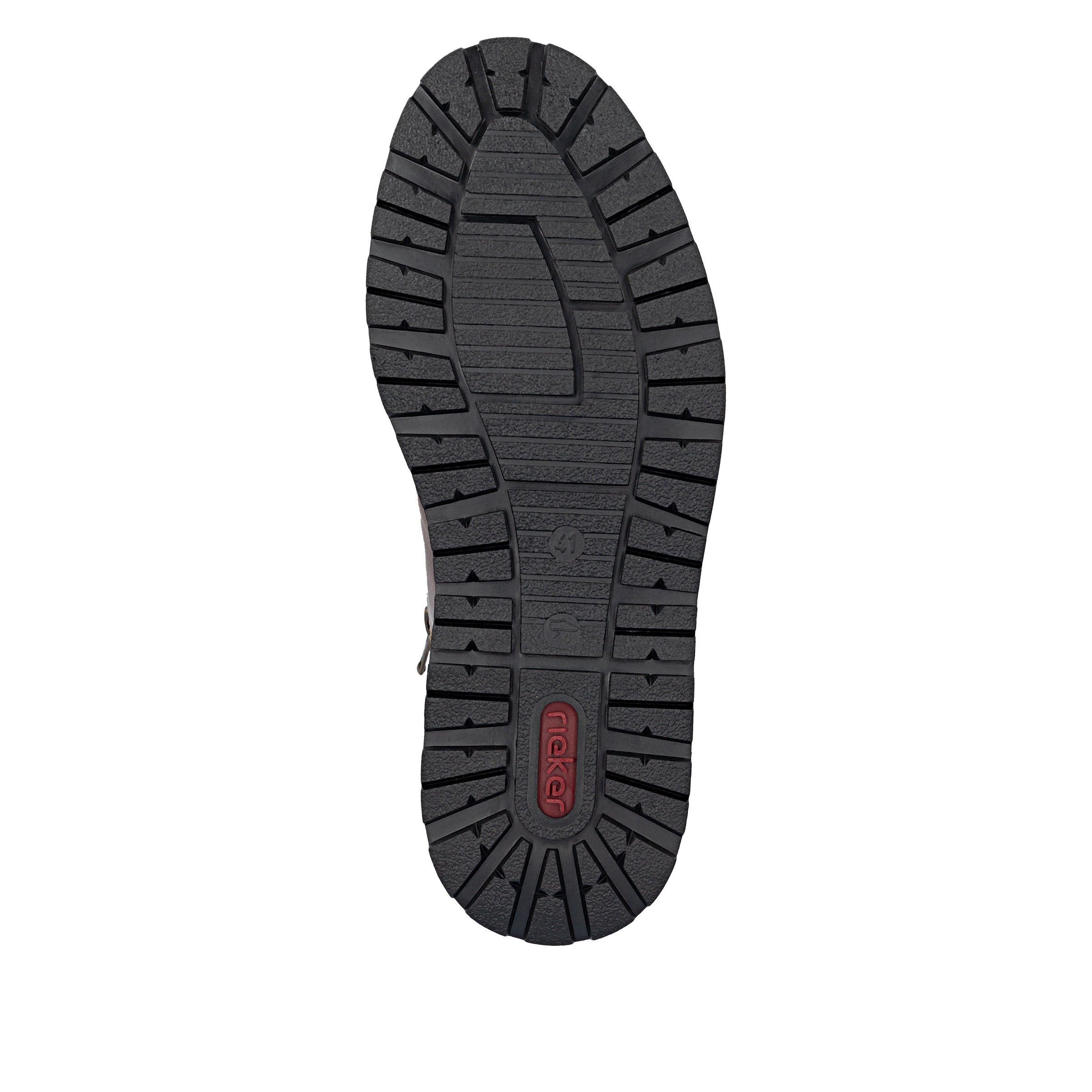 Rieker Schnürschuh  Business Schnürer, Halbschuh, Casual Sneaker mit Innenreißverschluss