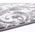 Carpet City Teppich »Timeless 7691«, rechteckig, 6 mm Höhe, Kurzflor, Floral, Ornamenten, ideal für Wohnzimmer & Schlafzimmer