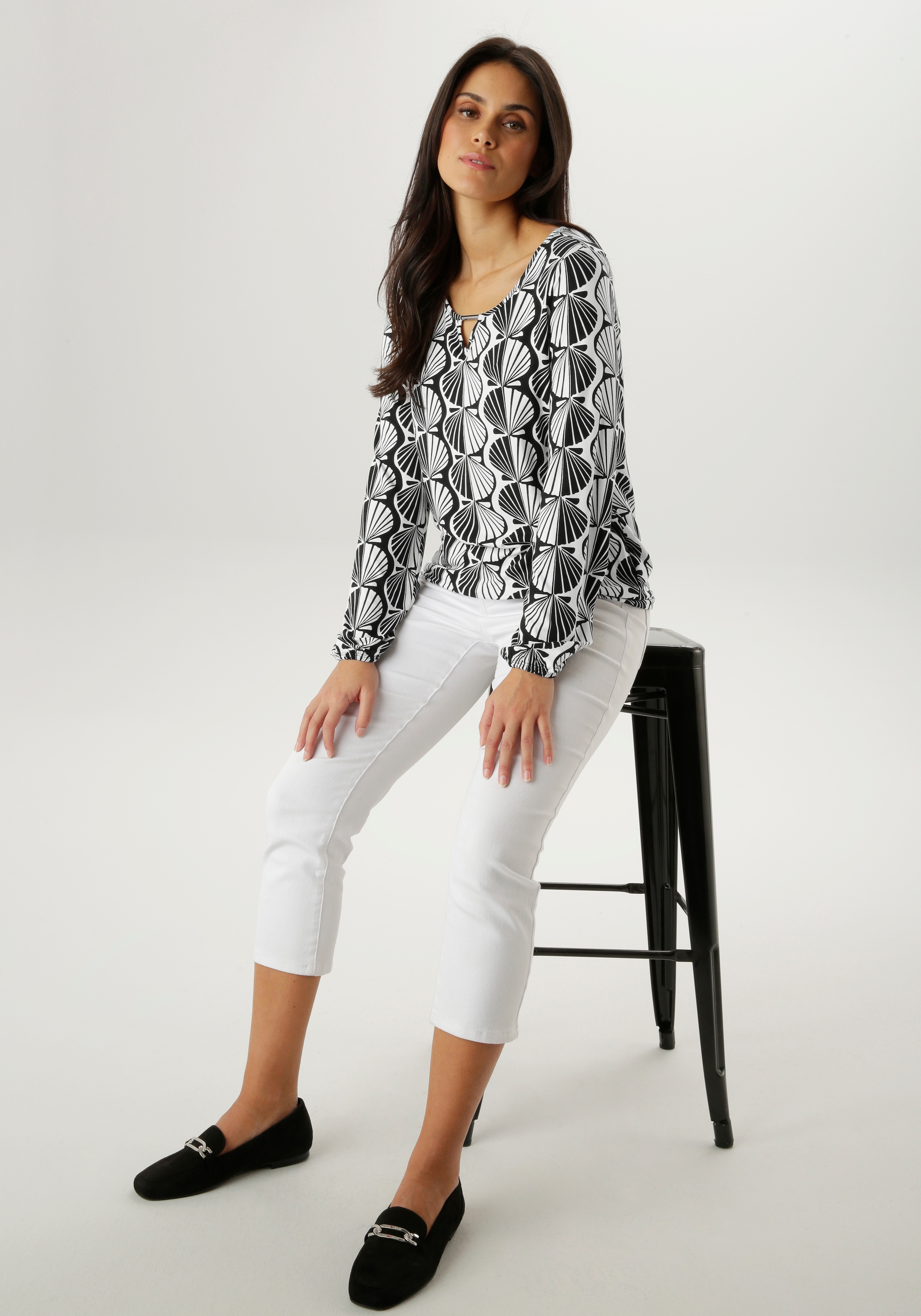 Aniston SELECTED Langarmshirt