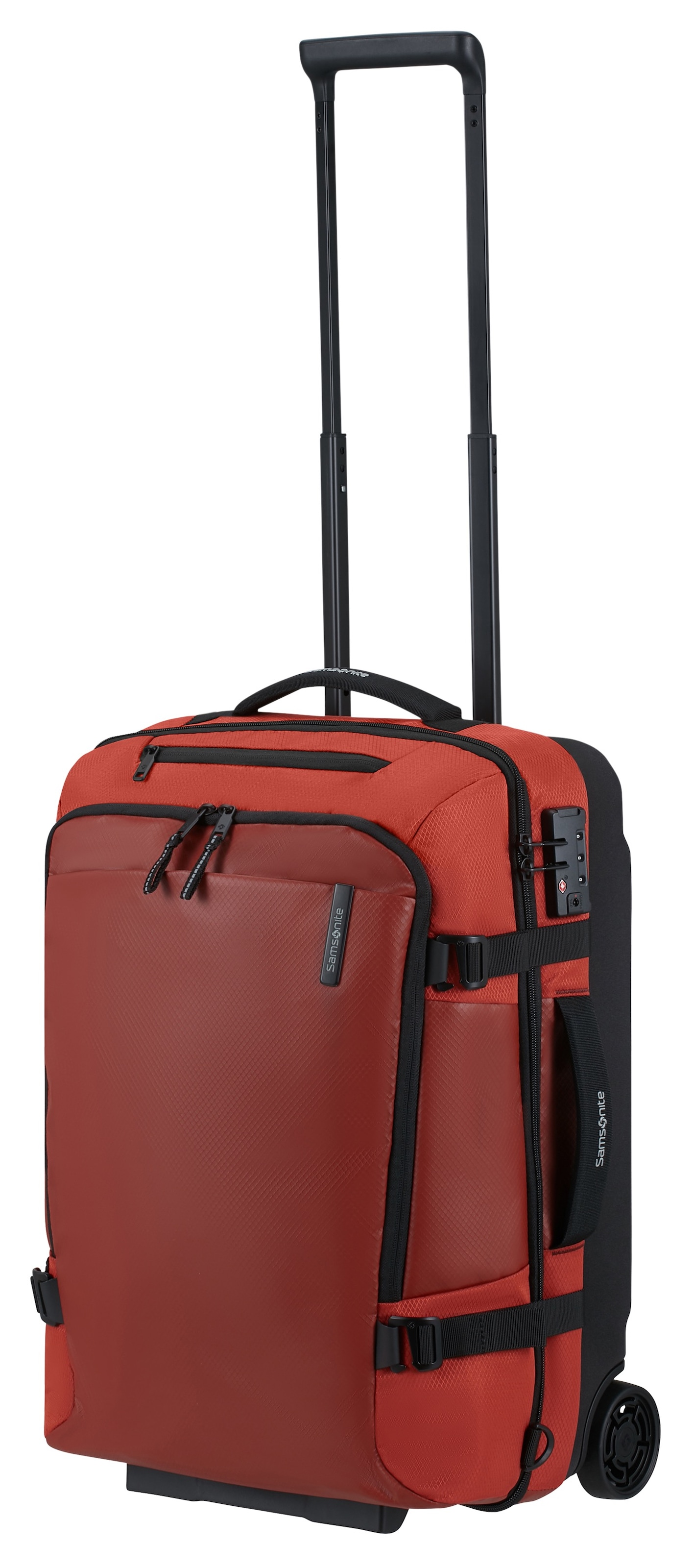 Samsonite Reisetasche »ARMOX, 55 cm«, Duffle mit Rollen TSA-Schloss Packgurte Trolley-Gestänge