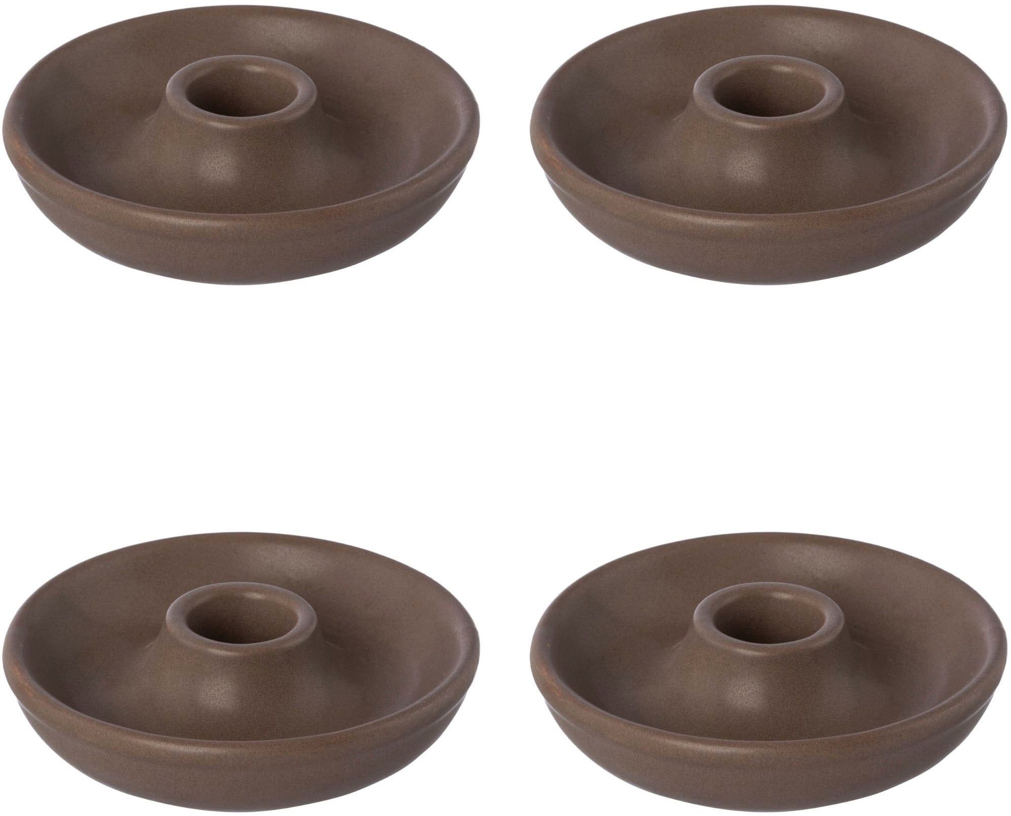 OTTO home Kerzenhalter »Stabkerzenhalter Adalena« aus Porzellan, im nordischen Stil