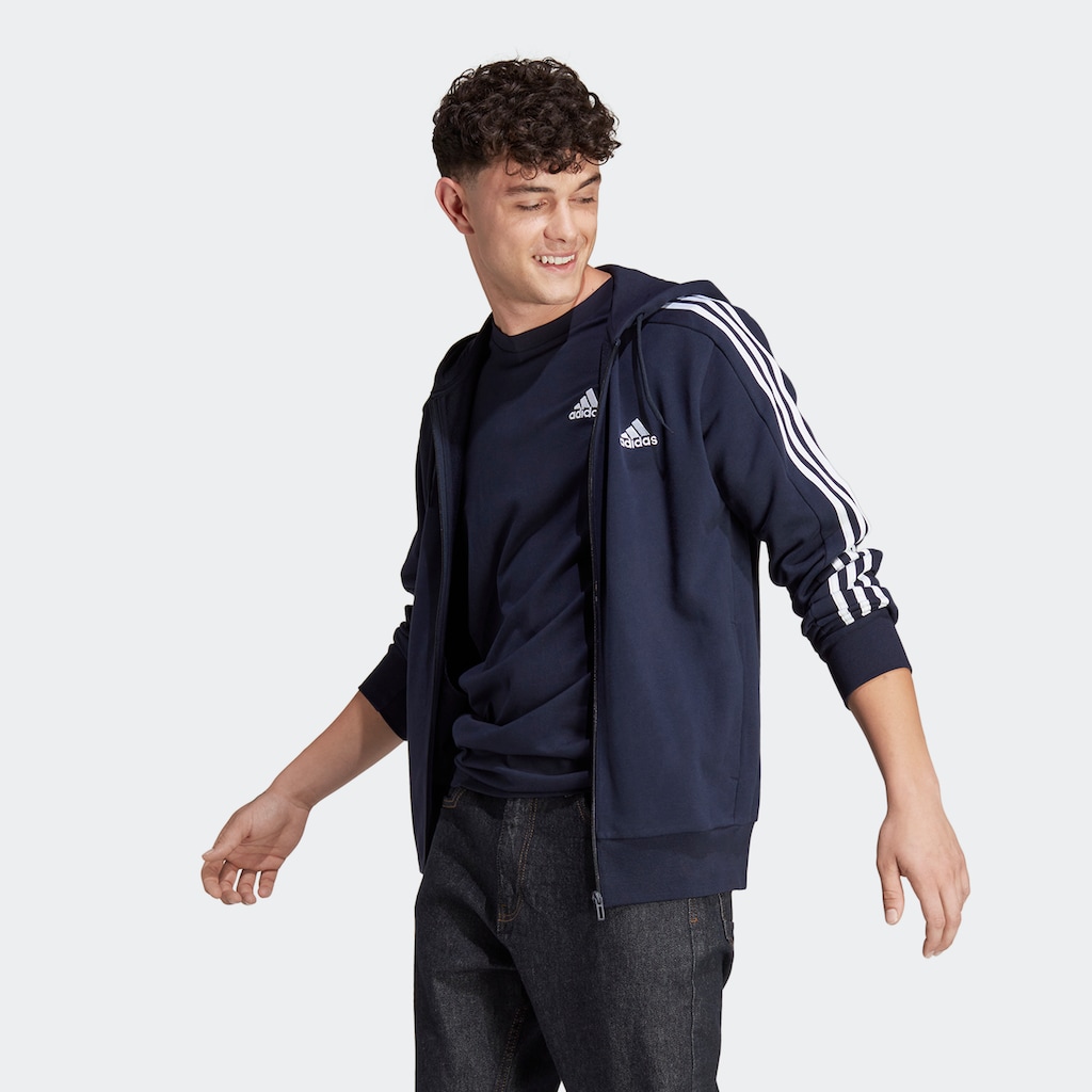 adidas Sportswear Kapuzensweatjacke »M 3S FT FZ HD«, (1 tlg.)