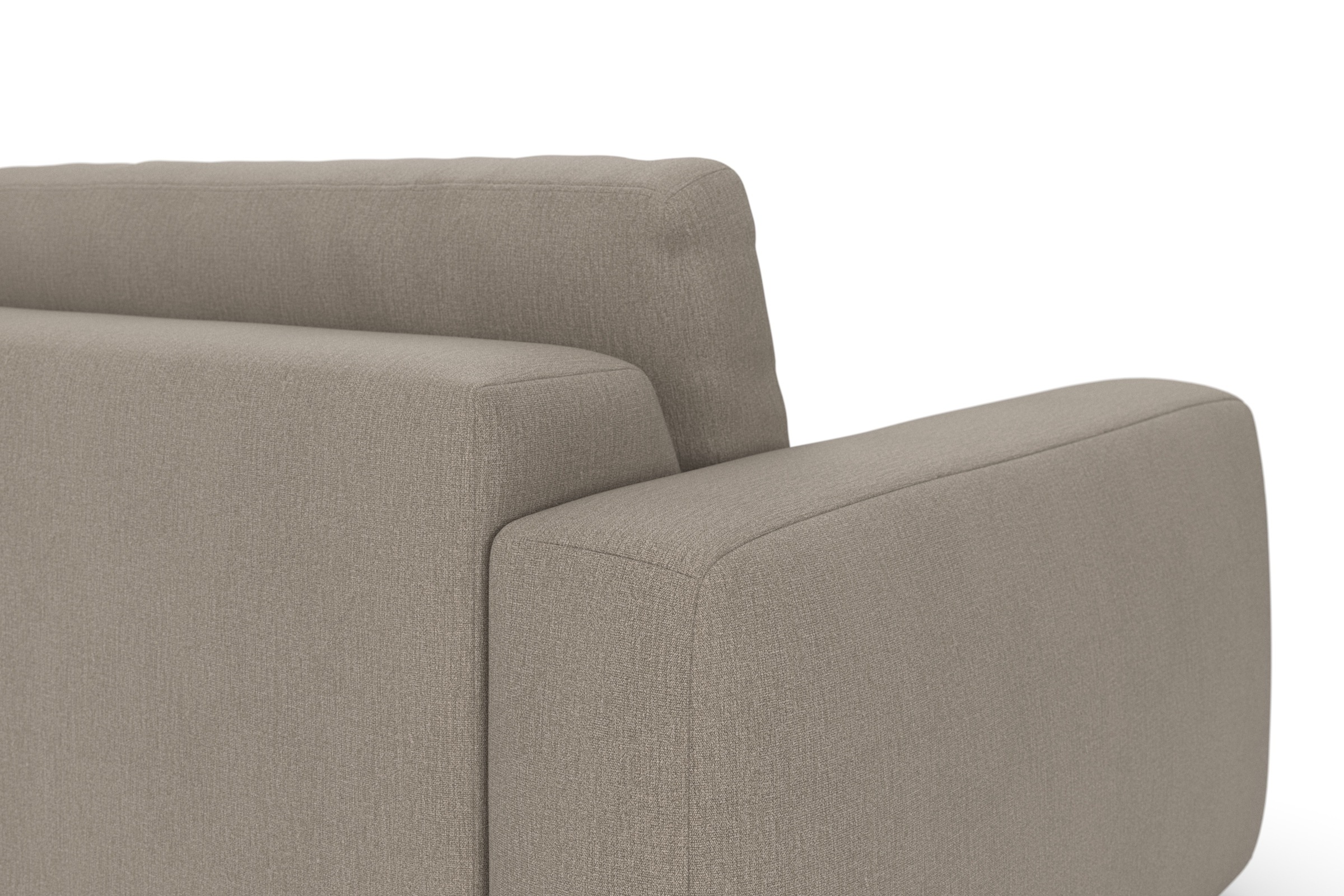 TRENDMANUFAKTUR Big-Sofa »Bourbon, Designsofa,«, mit extra hohem Sitzkomfort, in trendigem Cord Bezug erhältlich