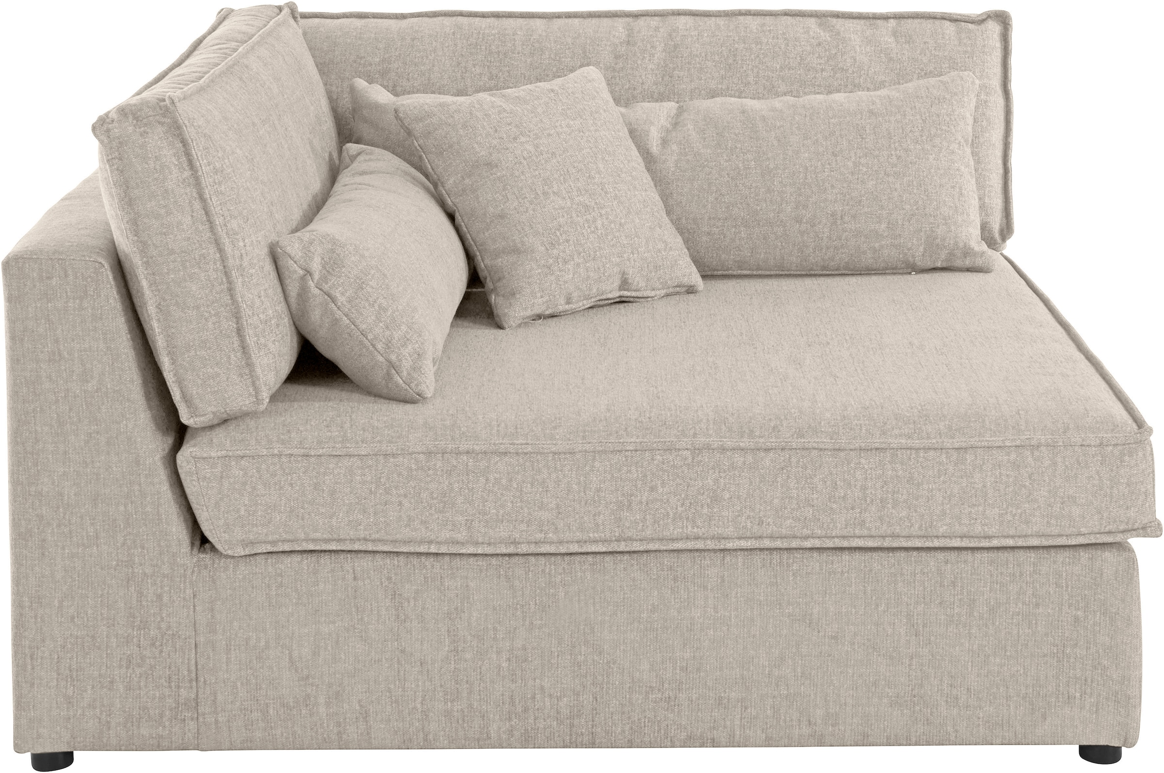 RAUM.ID Sofa-Eckelement »Enid«, Teil eines in Breitcord Raten auf Modulsofas, kaufen Sitzkomfort, auch fester